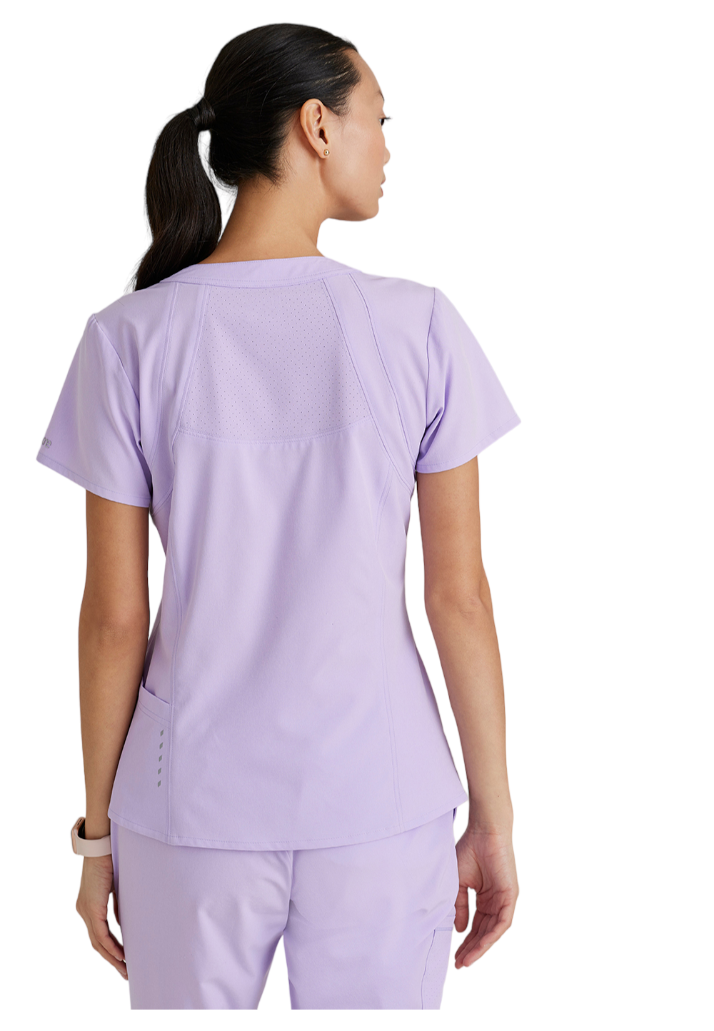 Barco One Racer Top- 4 Pocket V-Neck Breathable Scrub Top #5105