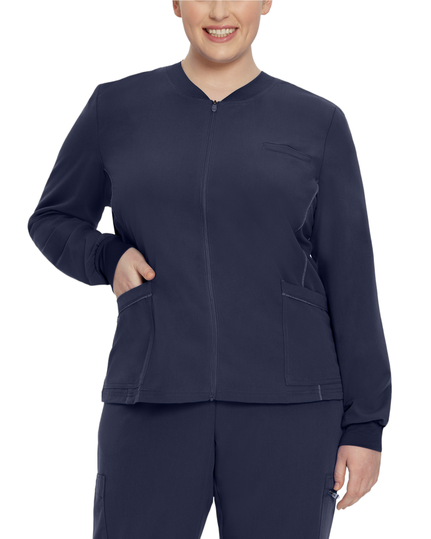 V-Tess Jacket - Jersey Collar White Cross #953