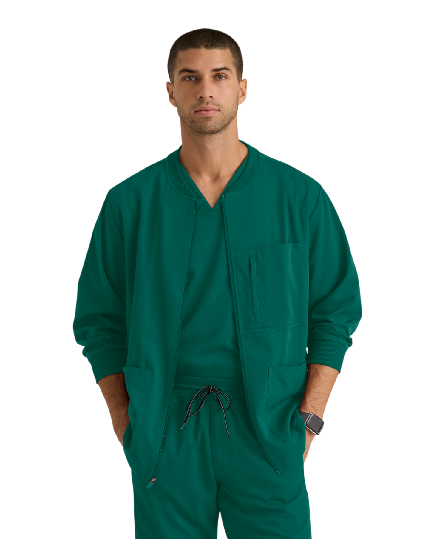 Haut Murphy col en V pour hommes Grey's Anatomy Spandex Strech #GRSW871X