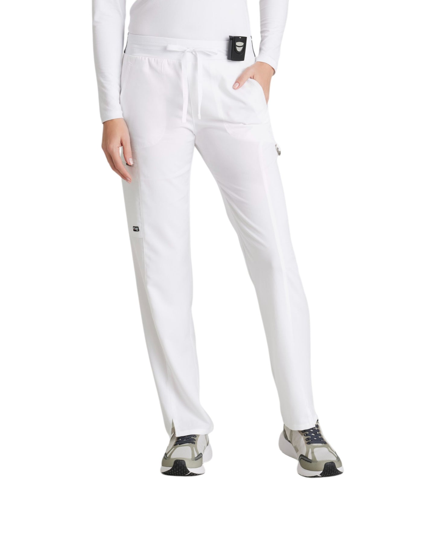 Pantalon dame couleur Blanc #10