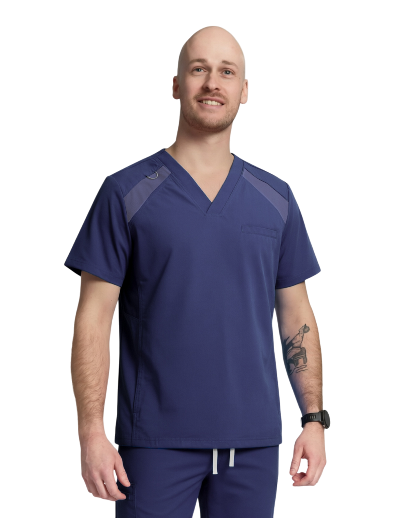 Galen scrub top by WIIONE