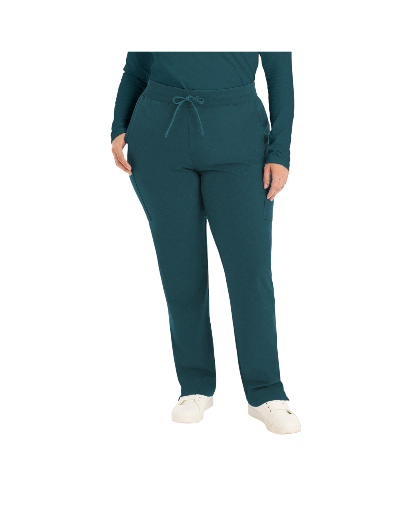 Landau Forward Women's Straight-Leg Cargo Scrub Pants #LB400