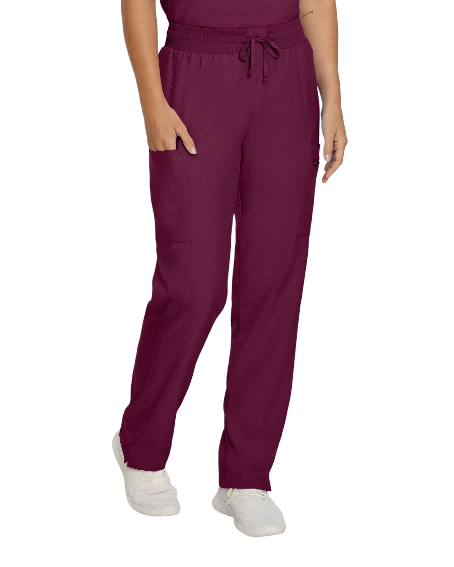 Landau Forward Women's Straight-Leg Cargo Scrub Pants #LB400