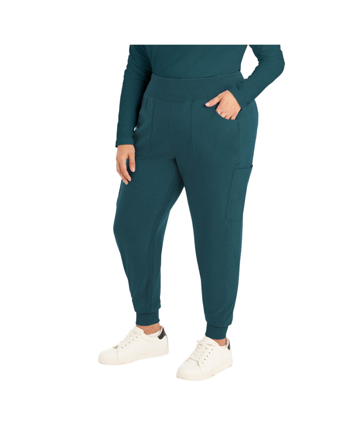 Landau Forward Women's Straight-Leg Cargo Scrub Pants #LB401
