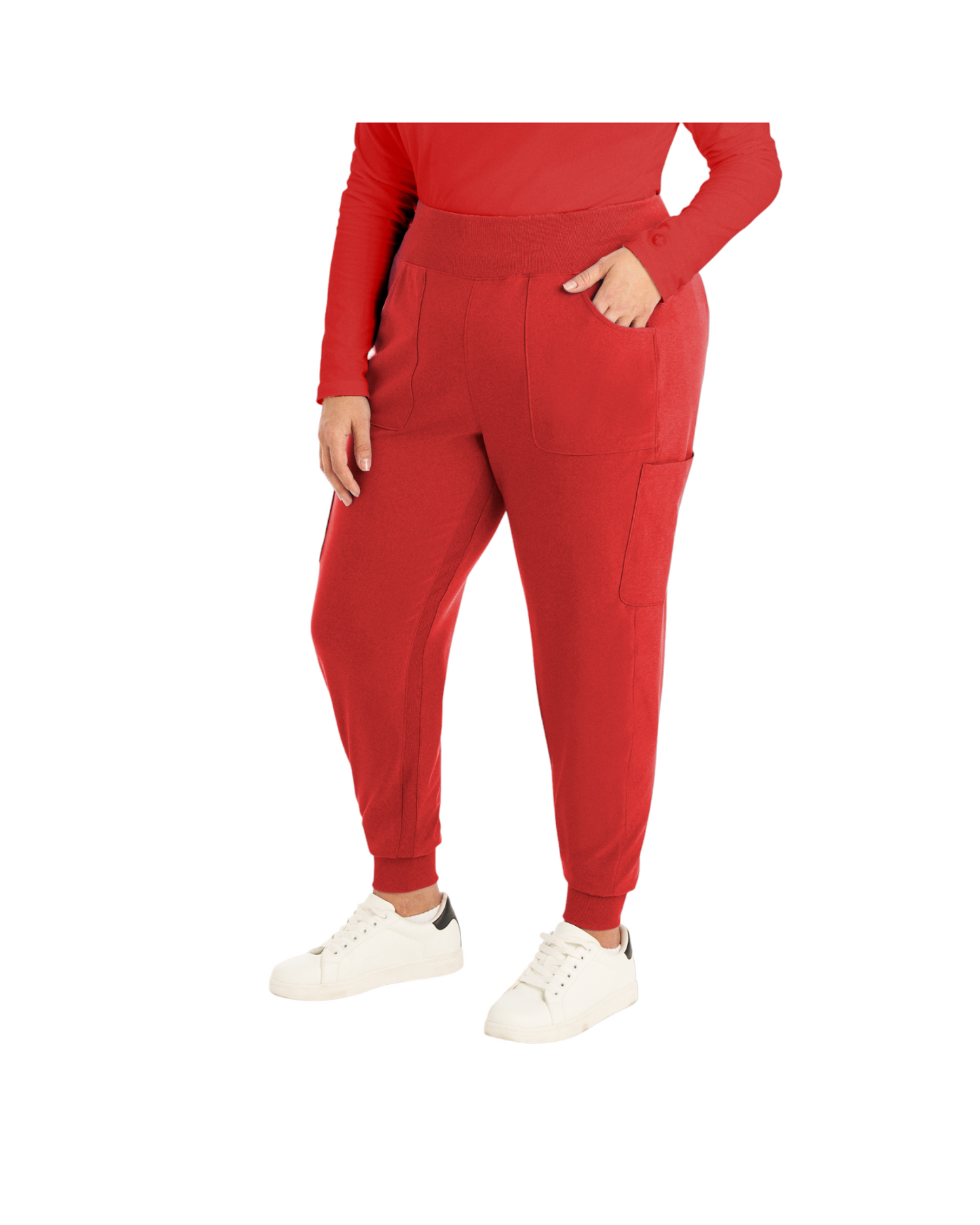 Landau Forward Women's Straight-Leg Cargo Scrub Pants #LB401