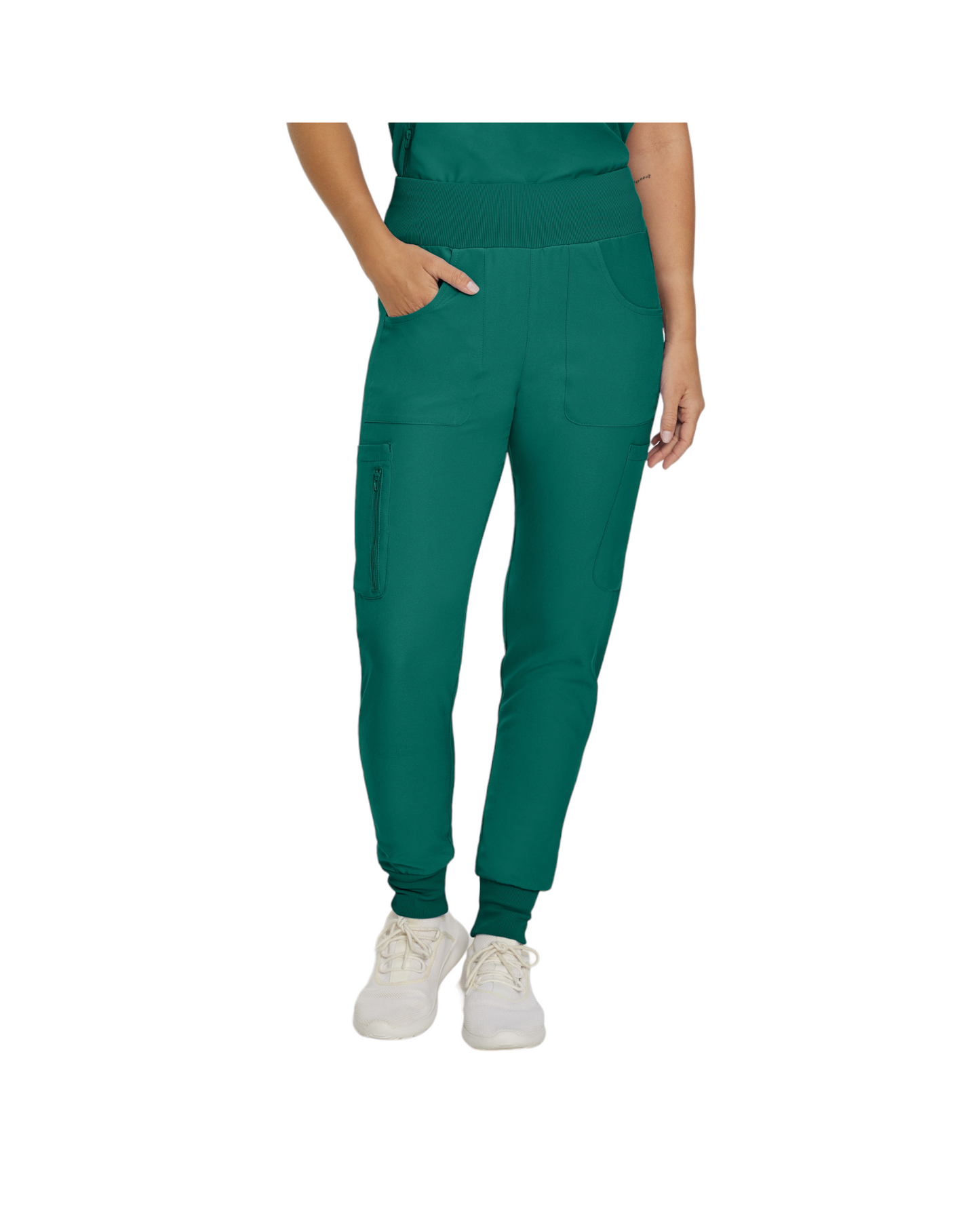 Landau Forward Women's Straight-Leg Cargo Scrub Pants #LB401