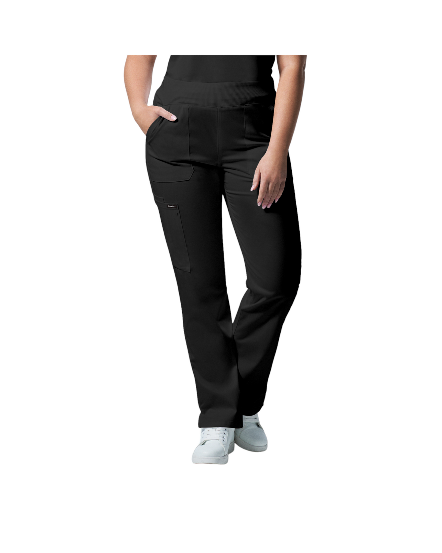 Pantalons 6 poches pour femmes Landau Proflex #LB405 couleur noir