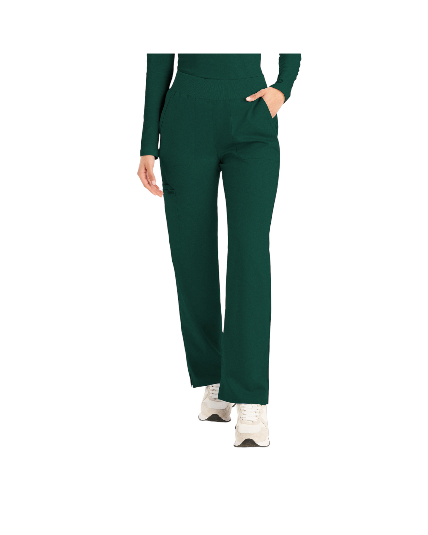 Pantalons 6 poches pour femmes Landau Proflex #LB405 couleur Vert fôret