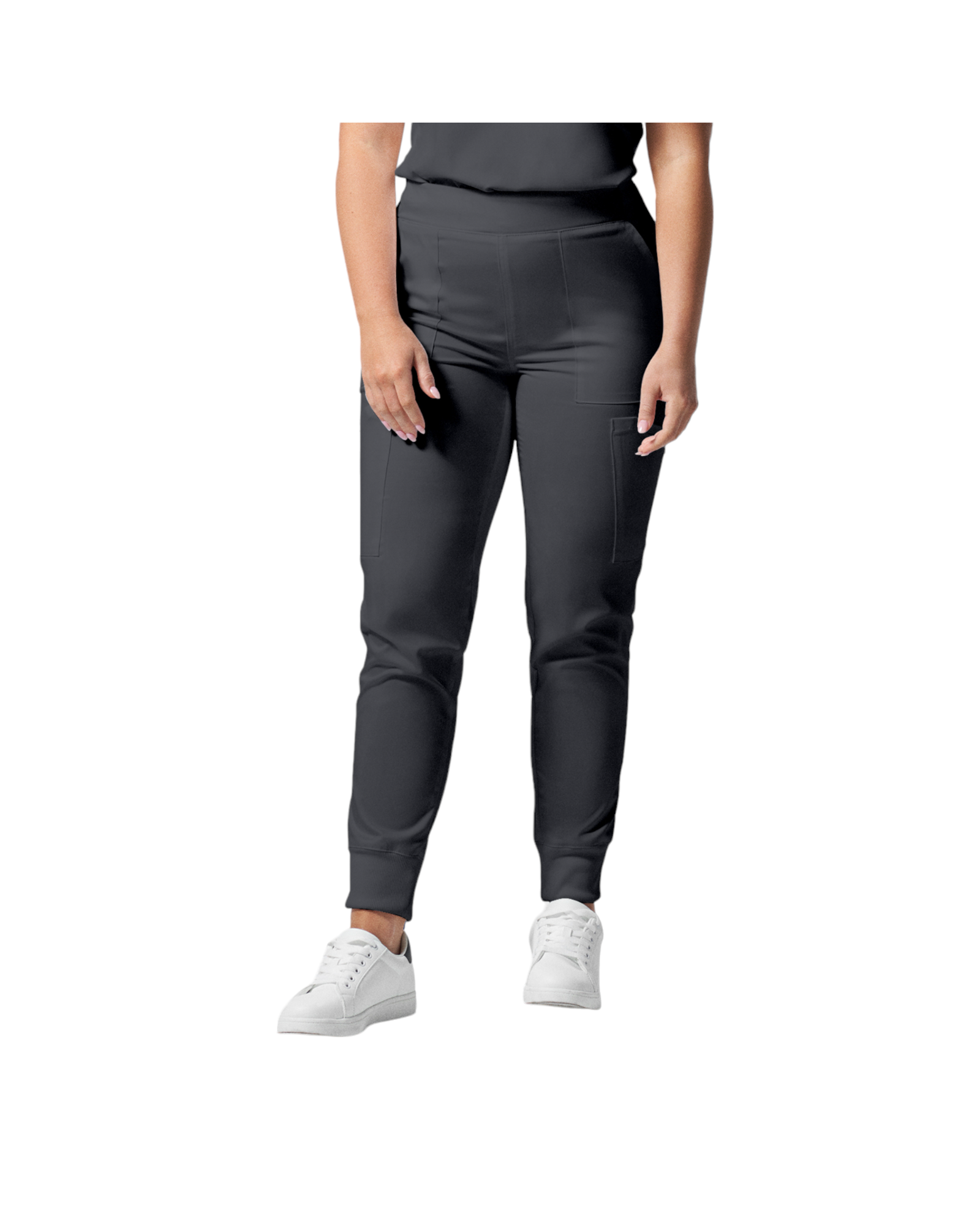 Pantalon de style jogger 6 poches pour femmes Landau Proflex #LB406-OS couleur Graphite