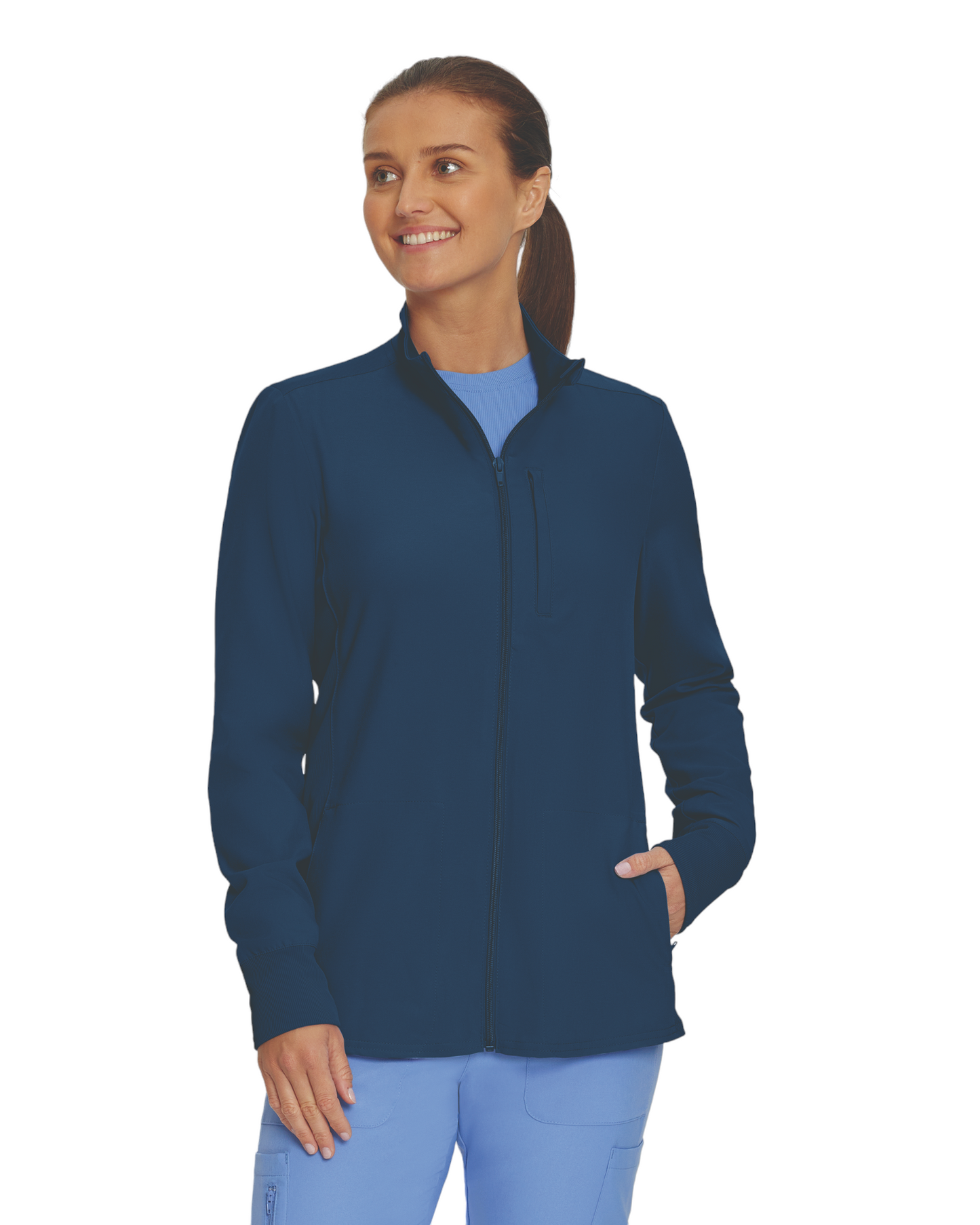 Landau Forward Women's Warm-Up Scrub Jacket #LJ700