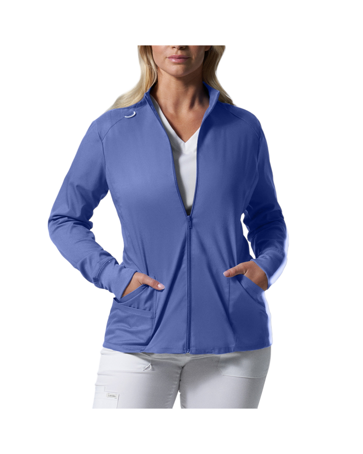 Veste de survêtement pour femmes Landau Proflex #LJ701 couleur bleu ciel