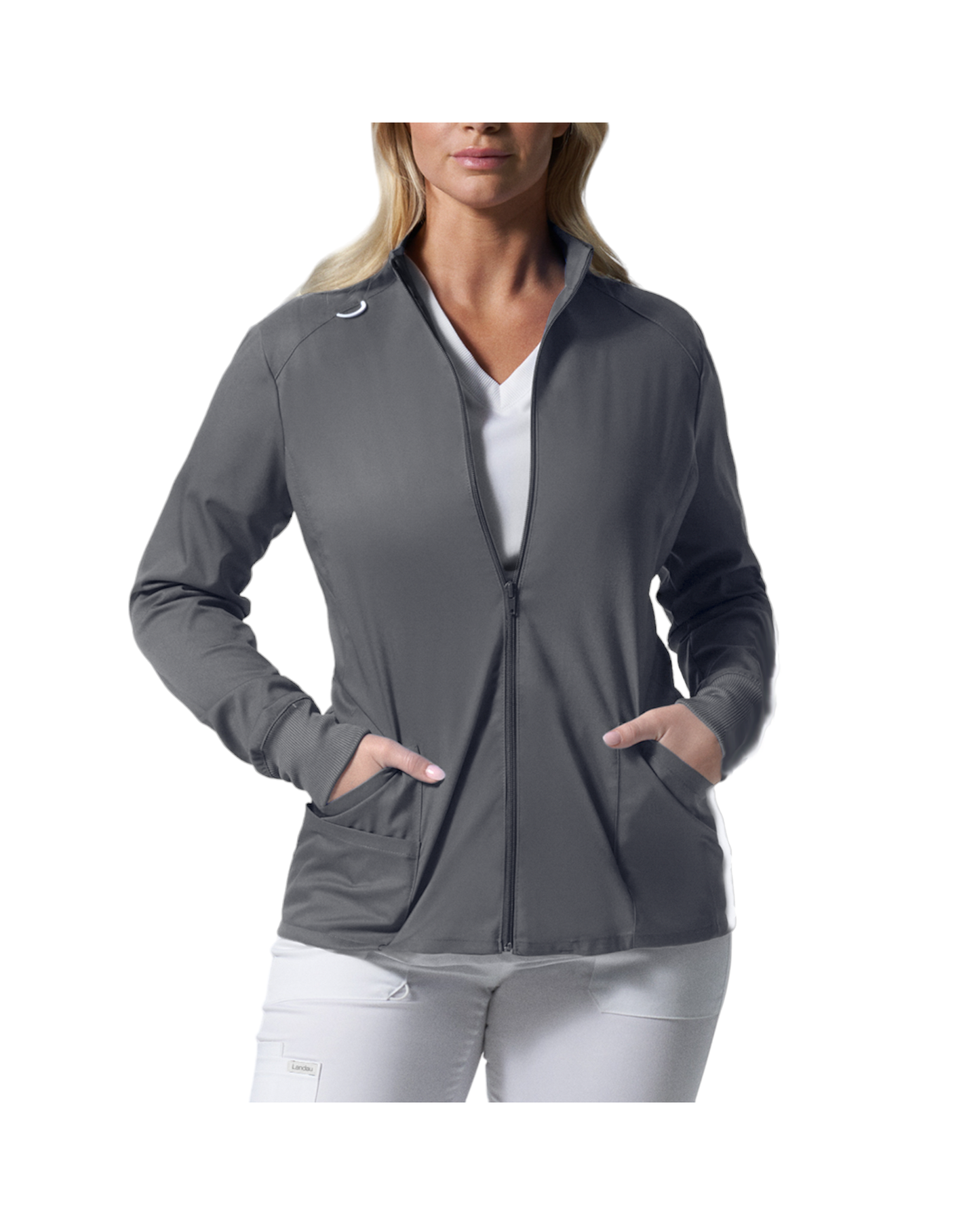 Veste de survêtement pour femmes Landau Proflex #LJ701 couleur Gris glacier