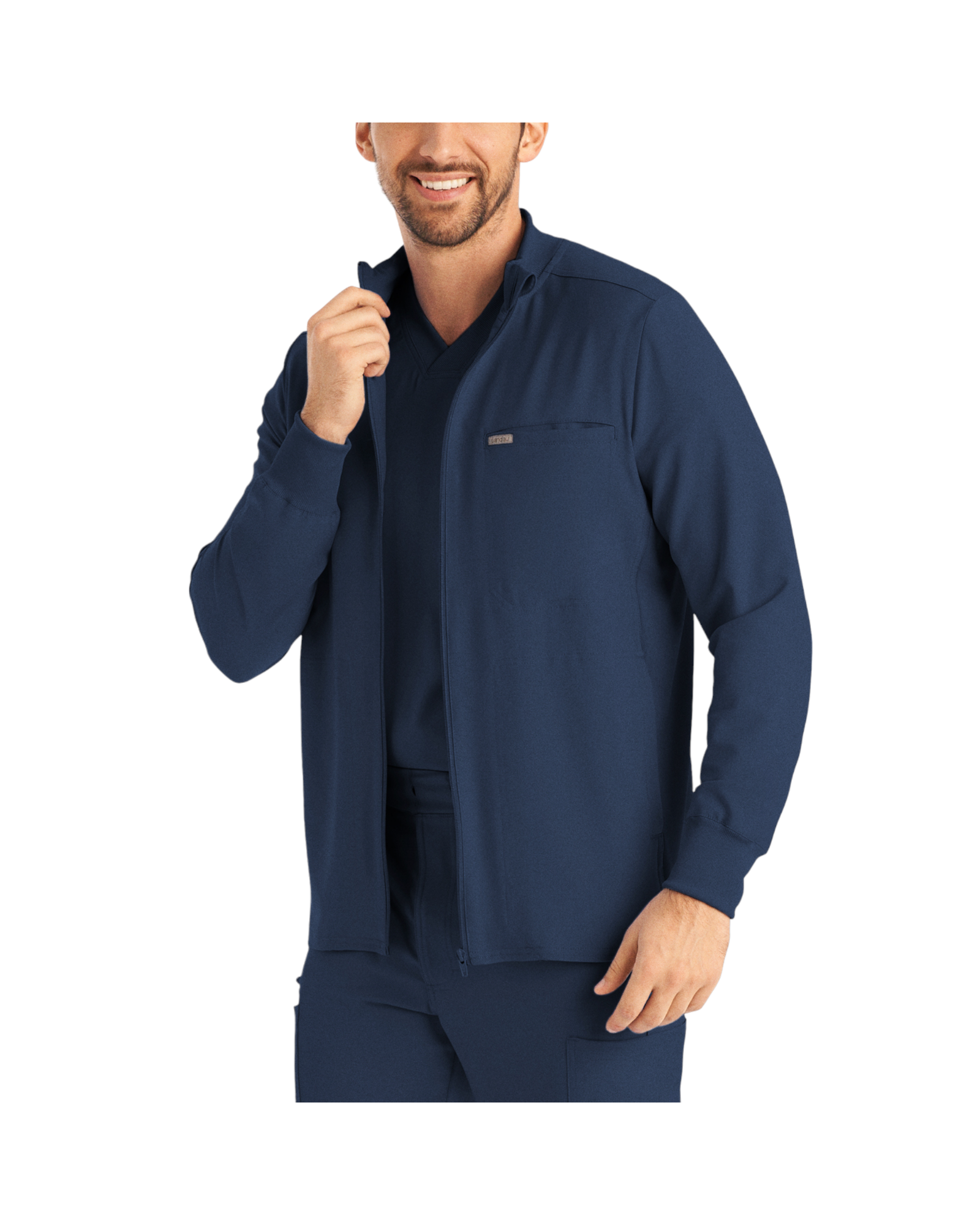 Veste de survêtement pour hommes à fermeture éclair Landau Forward #LJ703 OS couleur Marine