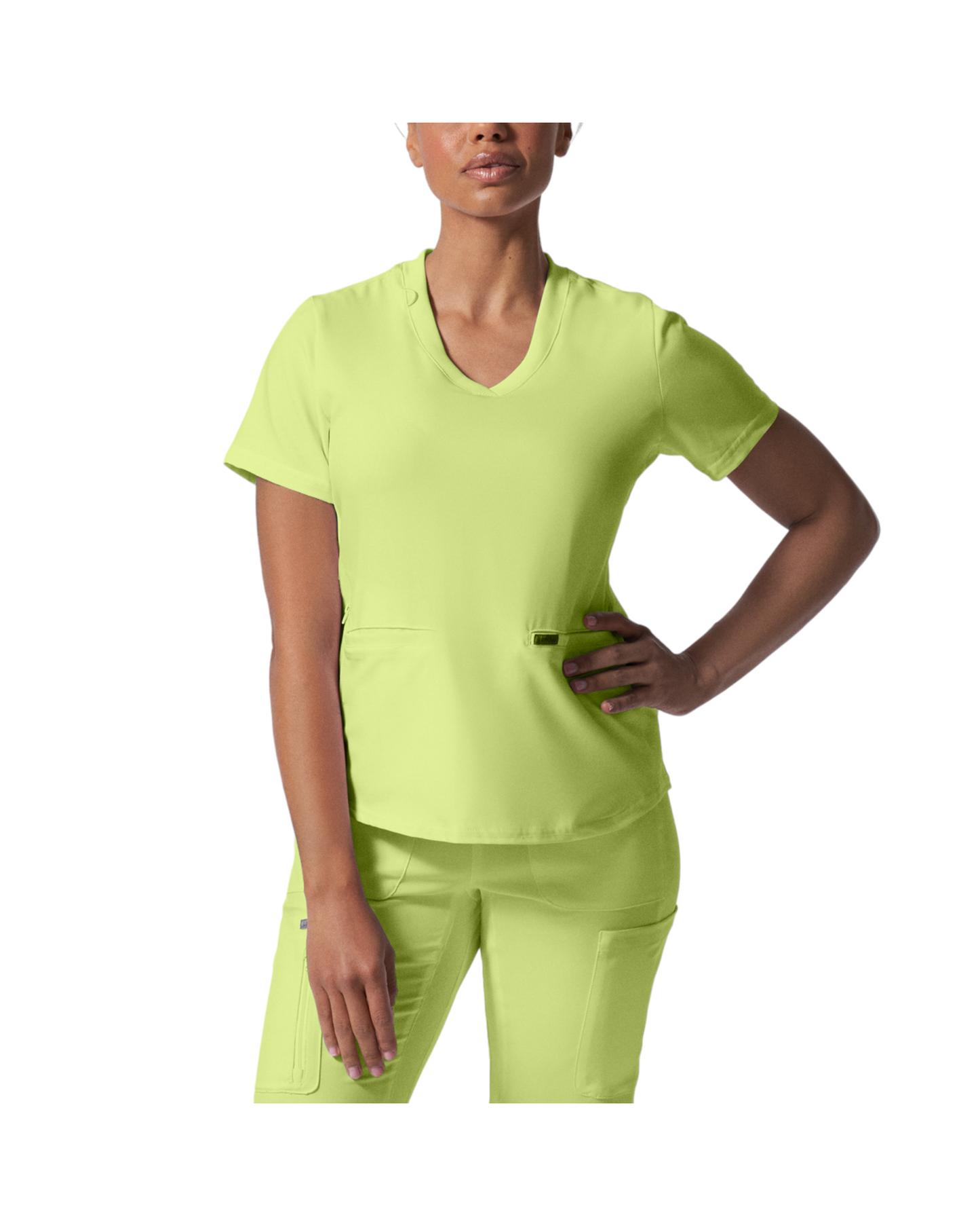 Landau Forward Women's 3-Pocket V-Neck Scrub Top #LT100