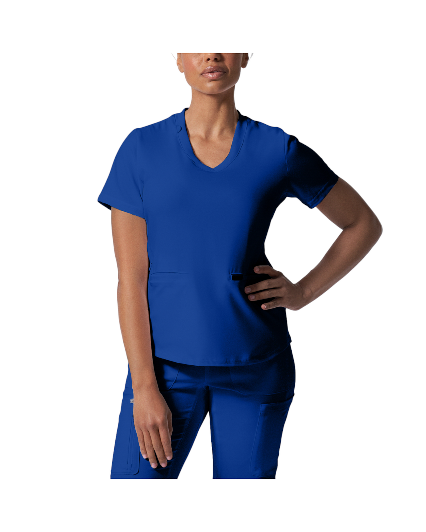 Landau Forward Women's 3-Pocket V-Neck Scrub Top #LT100