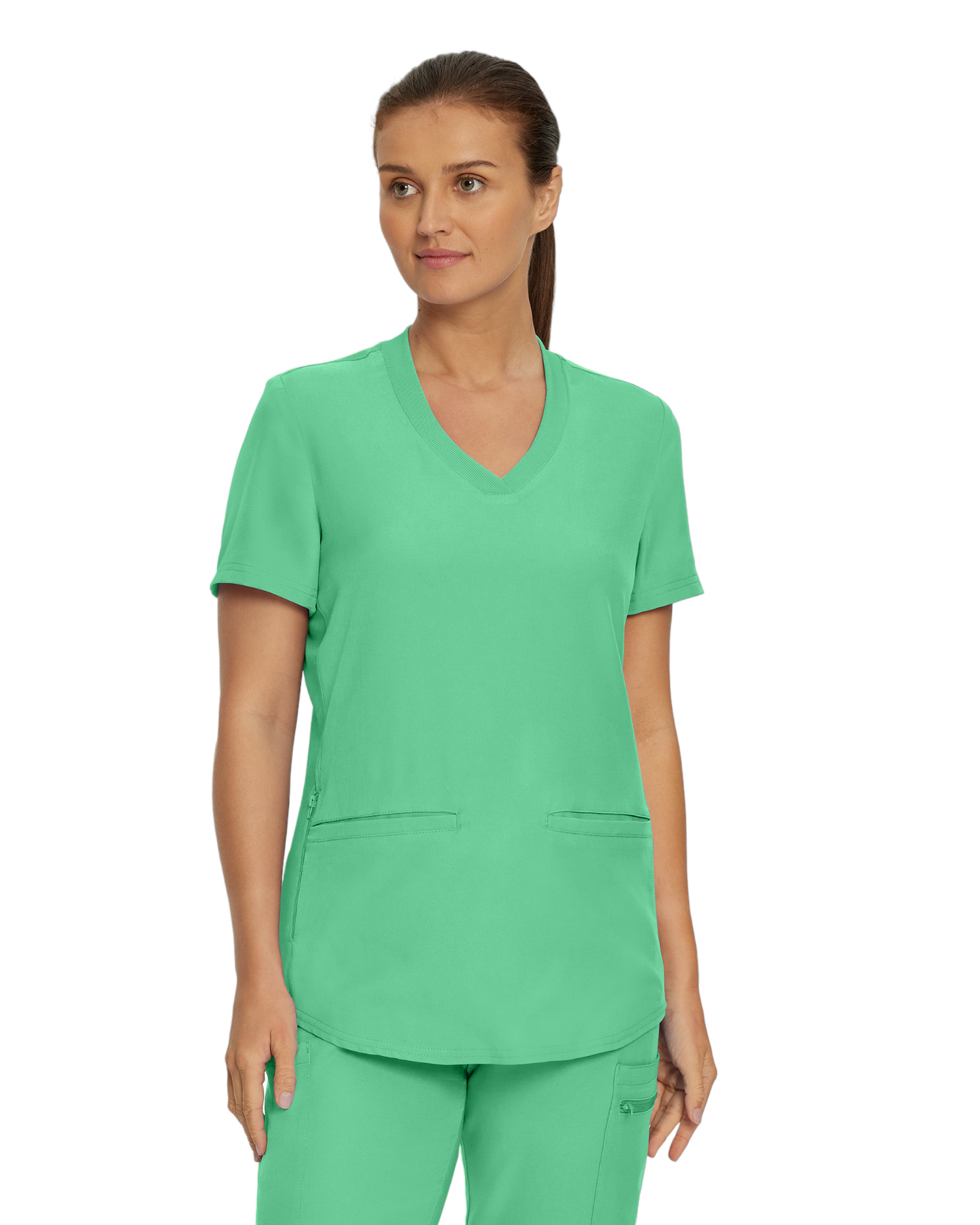 Landau Forward Women's 3-Pocket V-Neck Scrub Top #LT100