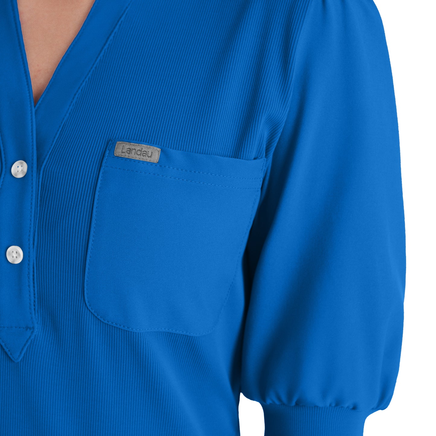 Women's 3-pocket Y-neck sweater Landau Forward #LT114