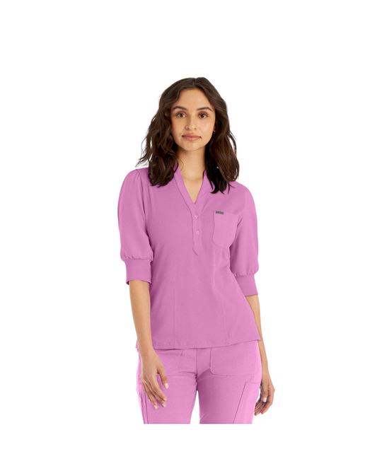 Women's 3-pocket Y-neck sweater Landau Forward #LT114