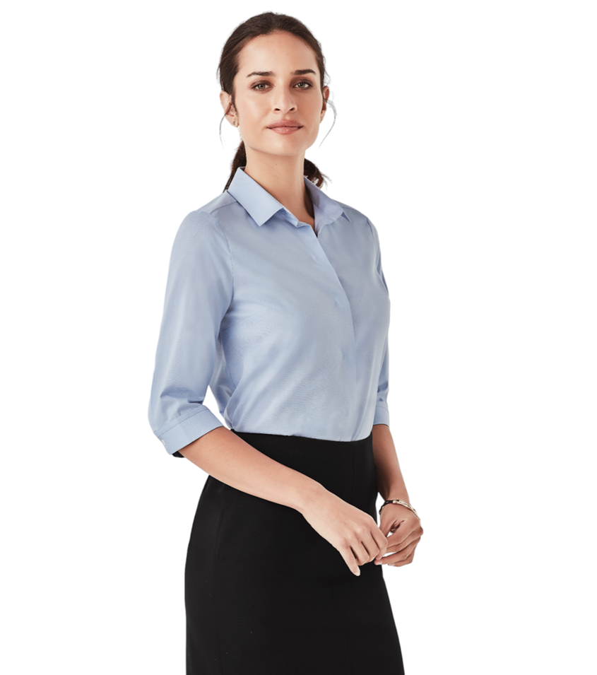 Chemise à manches 3/4 Charlie pour femmes Fashion Biz #RS968LT