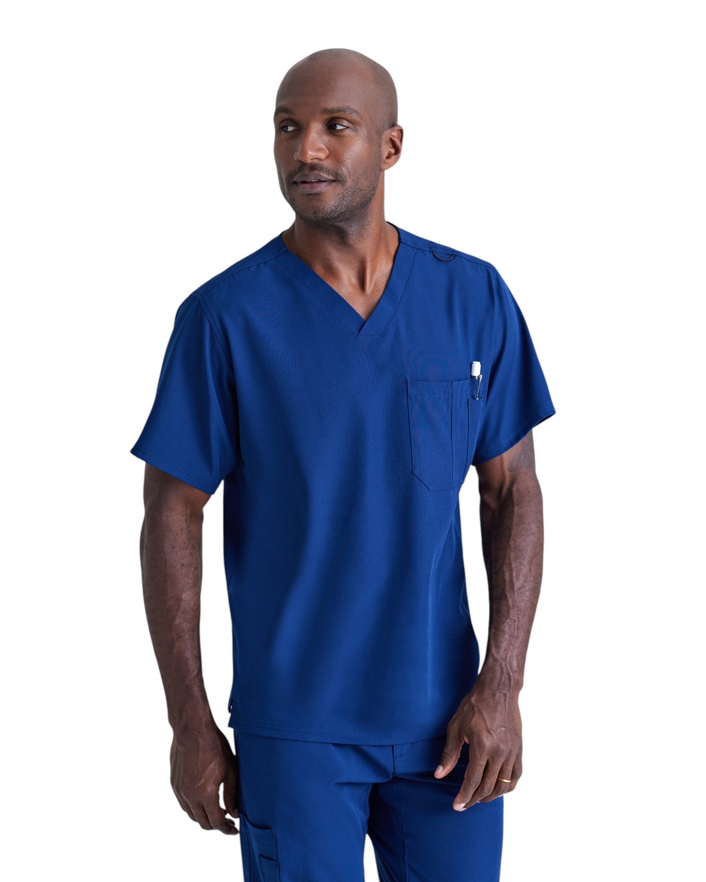 Men's v-neck 3-pocket Thesis uniform top Skechers™ by Barco SK0112X