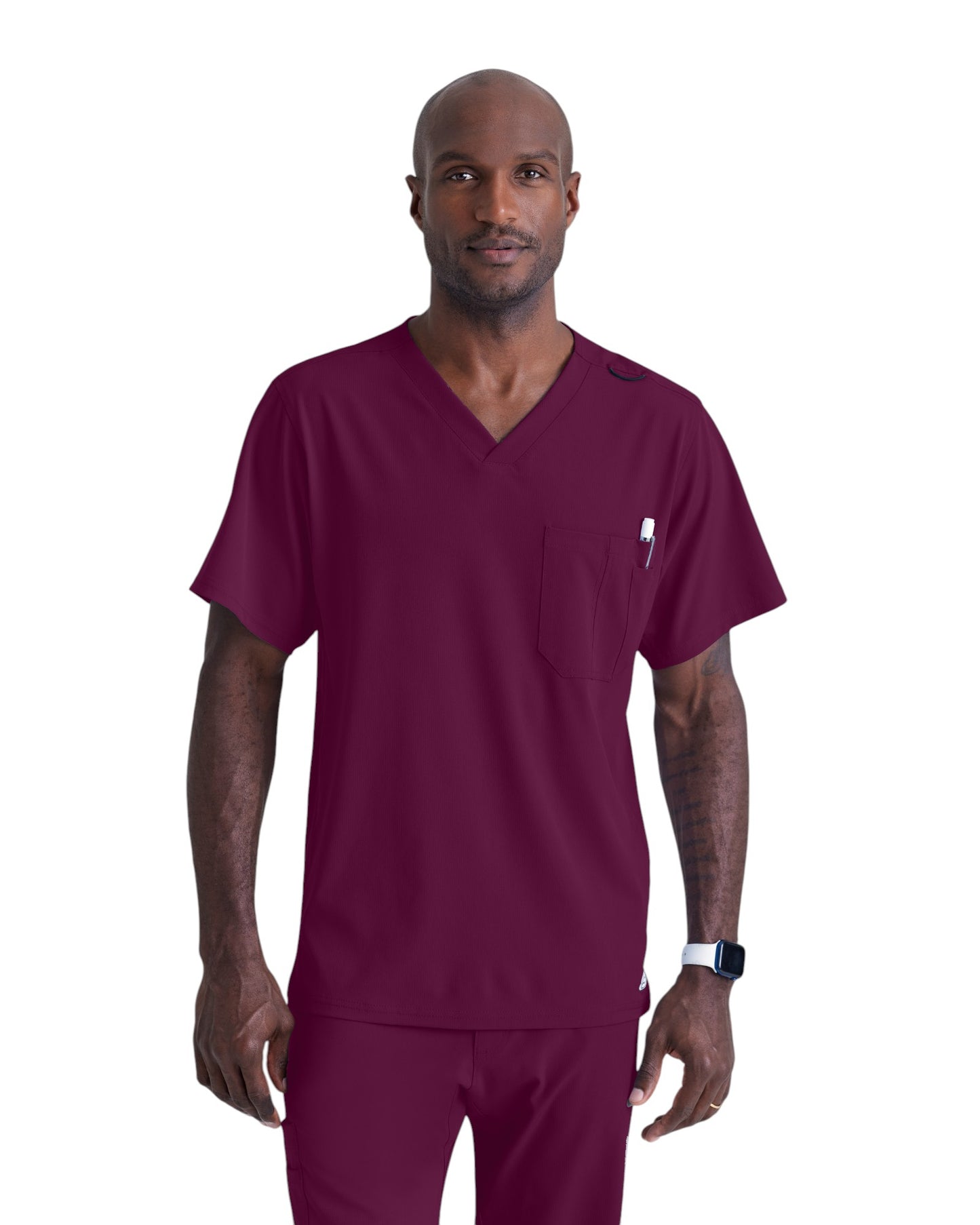 Men's v-neck 3-pocket Thesis uniform top Skechers™ by Barco SK0112X