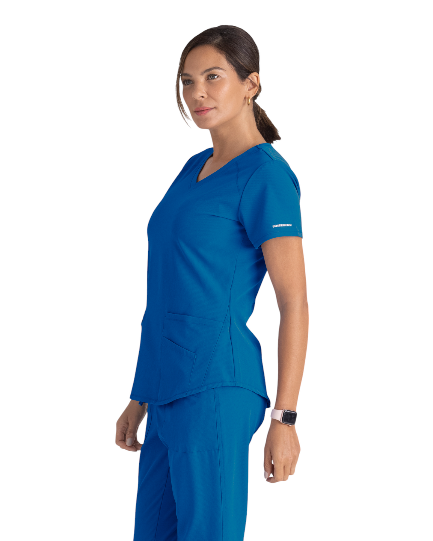 Haut d'uniforme dame médical à 3 poches et col en V incurvé Breeze SKECHERS SK101X