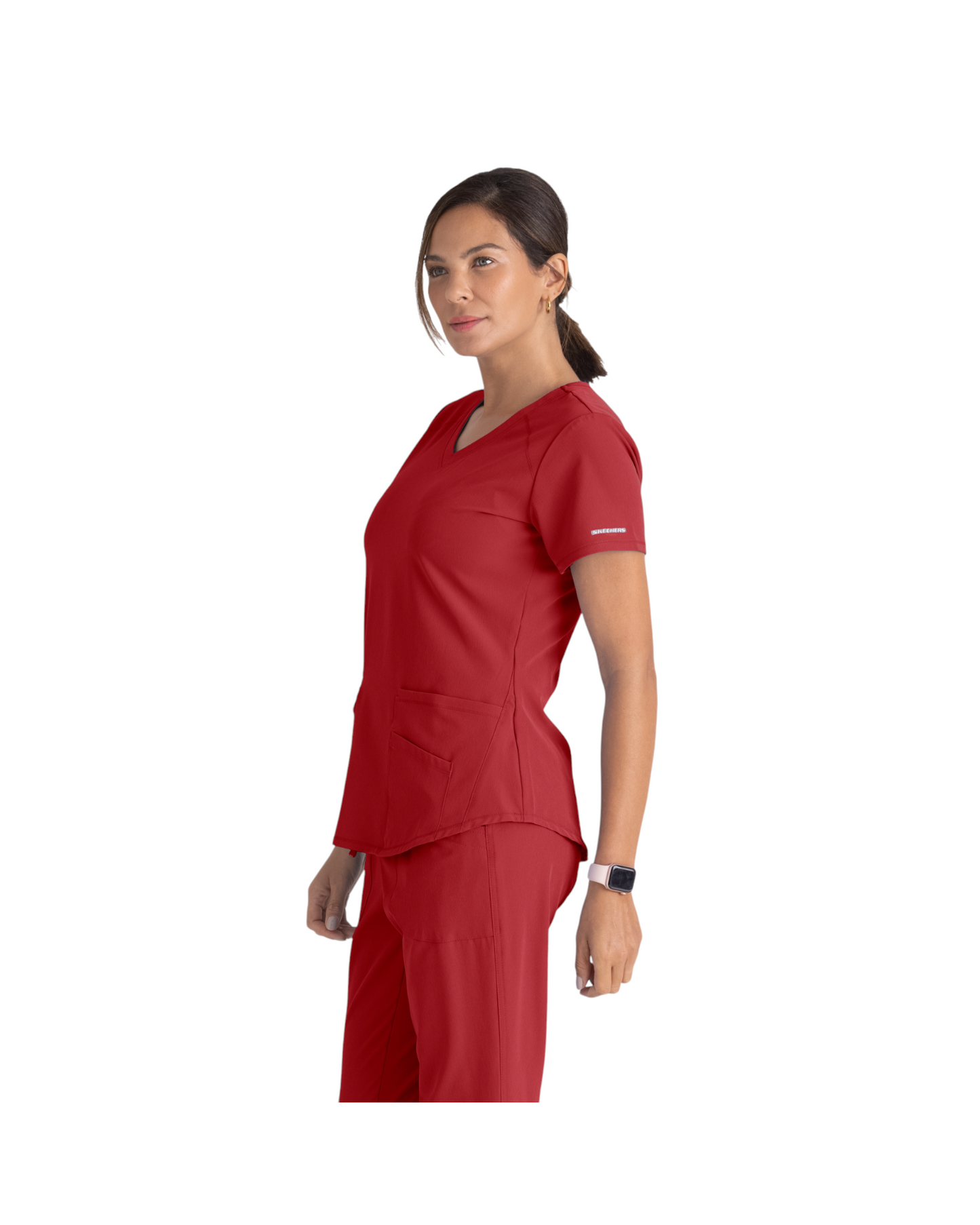 Haut d'uniforme dame médical à 3 poches et col en V incurvé Breeze SKECHERS SK101X