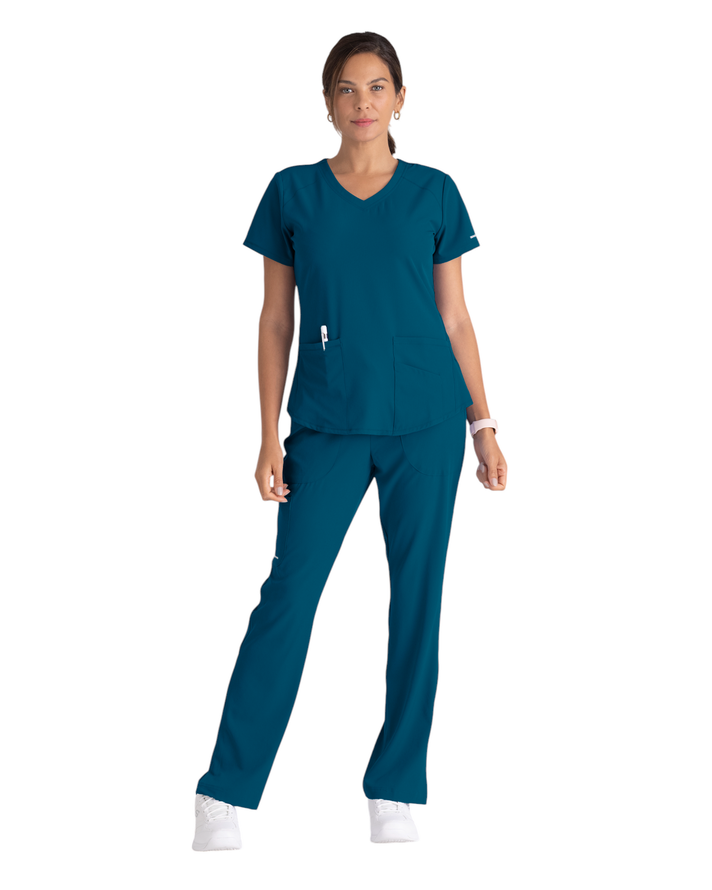 Haut d'uniforme dame médical à 3 poches et col en V incurvé Breeze SKECHERS SK101X