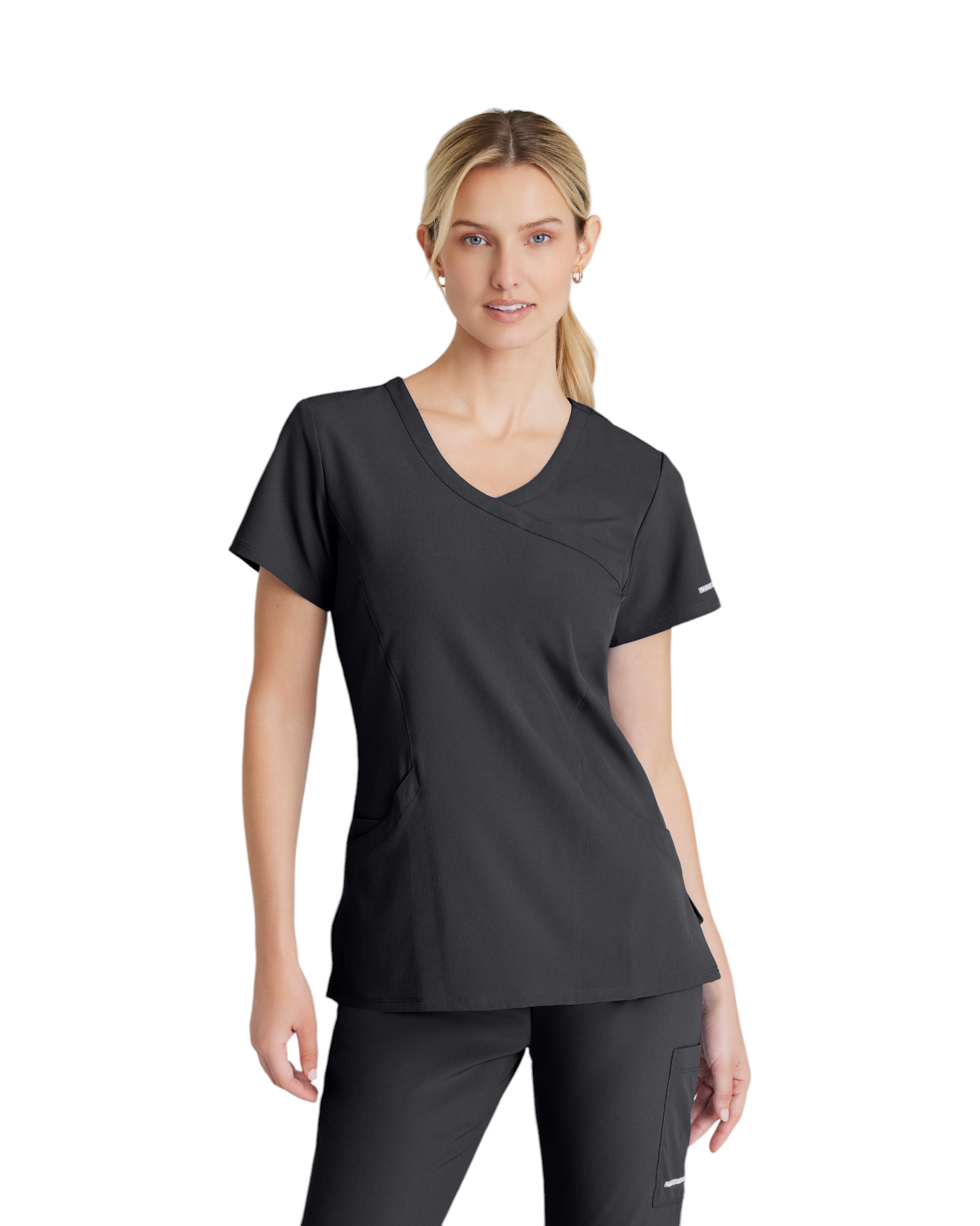 Haut d'uniforme dame à encolure croisée en V avec 3 poches Reliance SKECHERS SK102