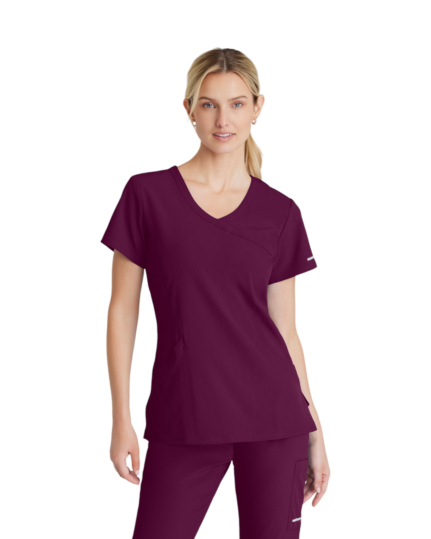 Haut d'uniforme dame à encolure croisée en V avec 3 poches Reliance SKECHERS SK102