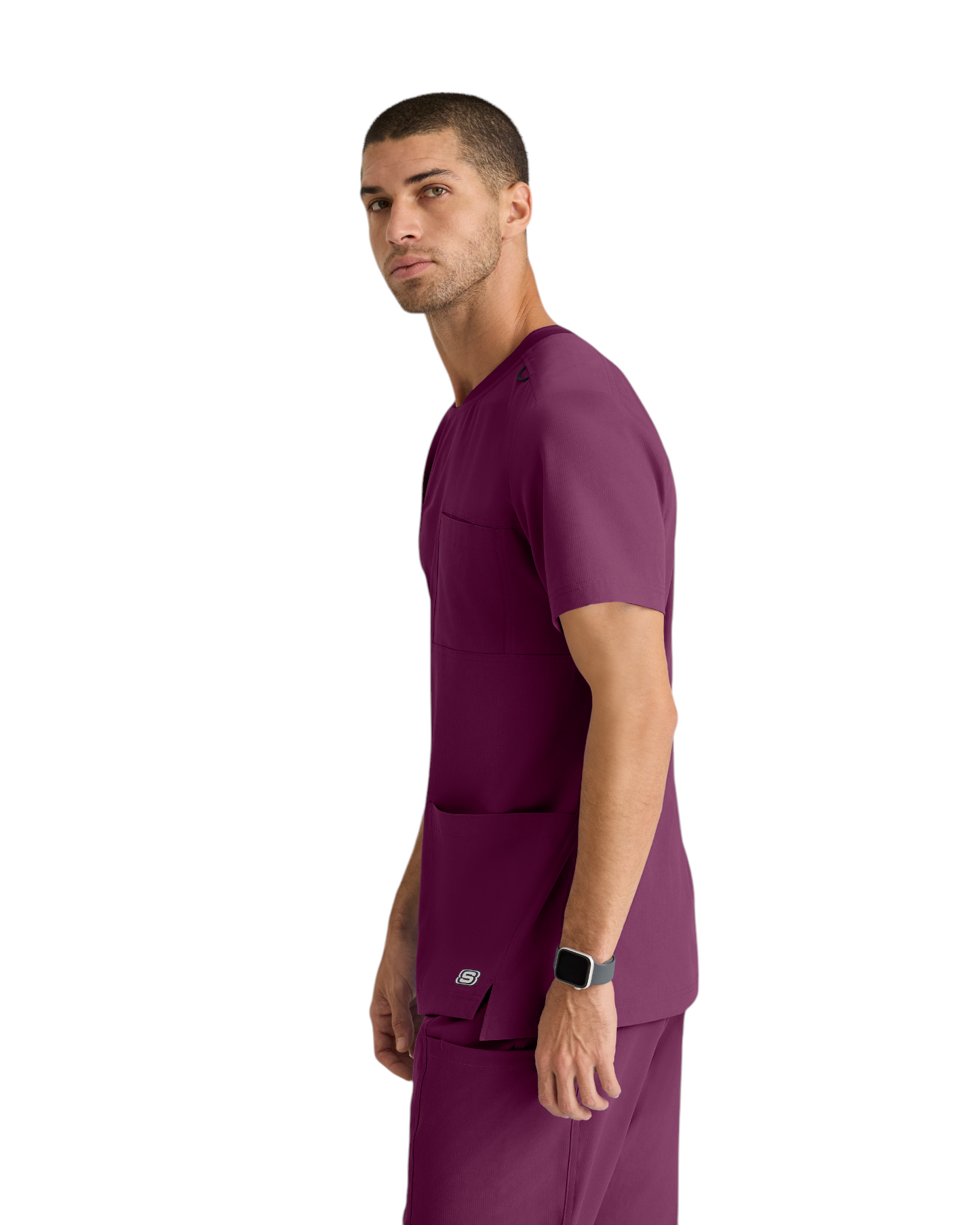 Haut d'uniforme homme à encolure ronde et 3 poches Thesis Skechers™ by Barco SKT193