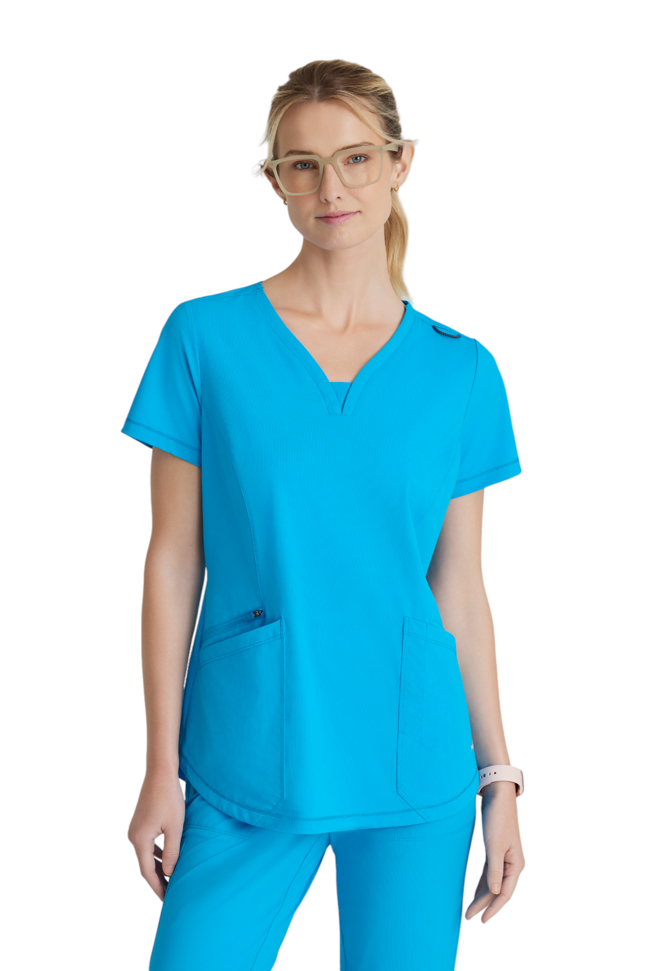 Skechers women's Serene sweetheart neckline top #SKT220