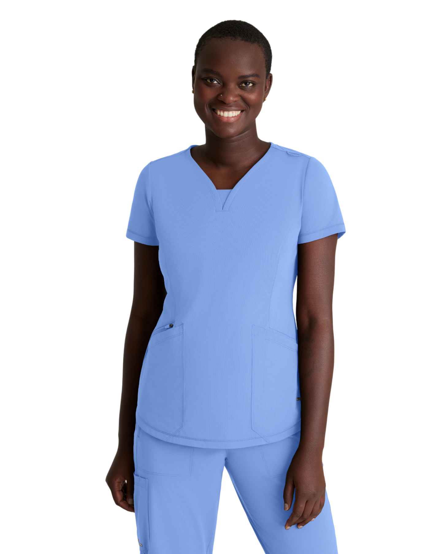 Skechers women's Serene sweetheart neckline top #SKT220