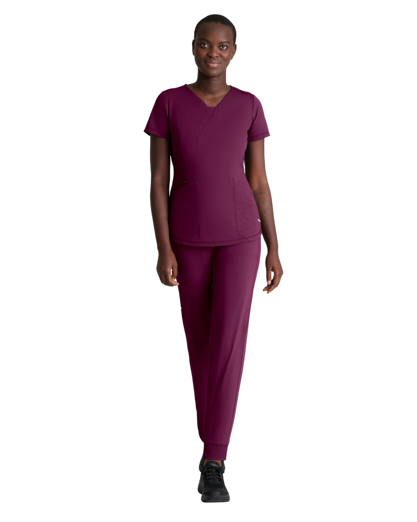 Skechers women's Serene sweetheart neckline top #SKT220