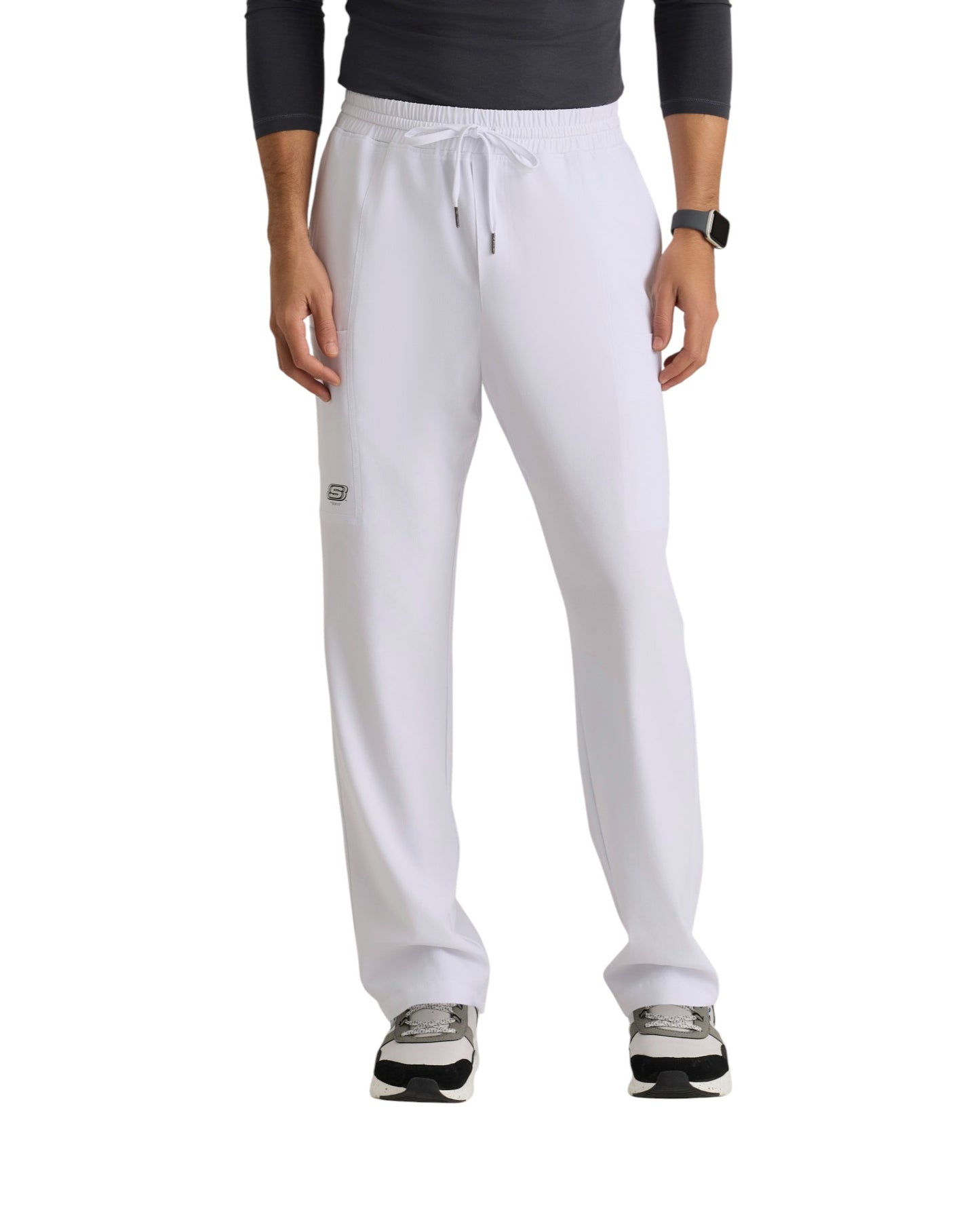 Pantalon droit à 5 poches et taille élastique Skechers pour homme #SKP718X (2XL &+)