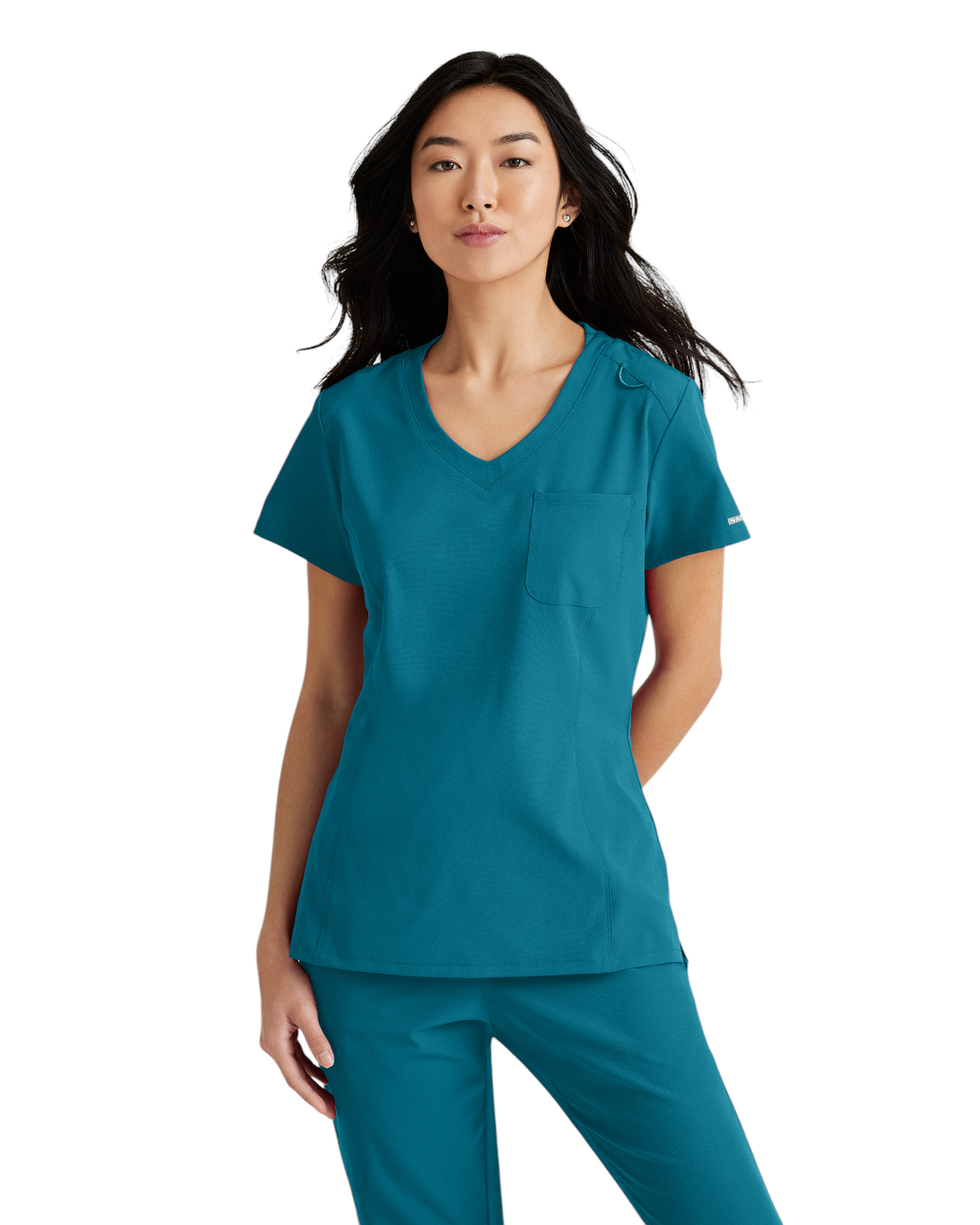 Haut d'uniforme dame à une poche Dignity à rentrer dans le pantalon Skechers SKT147X (2XL &+)