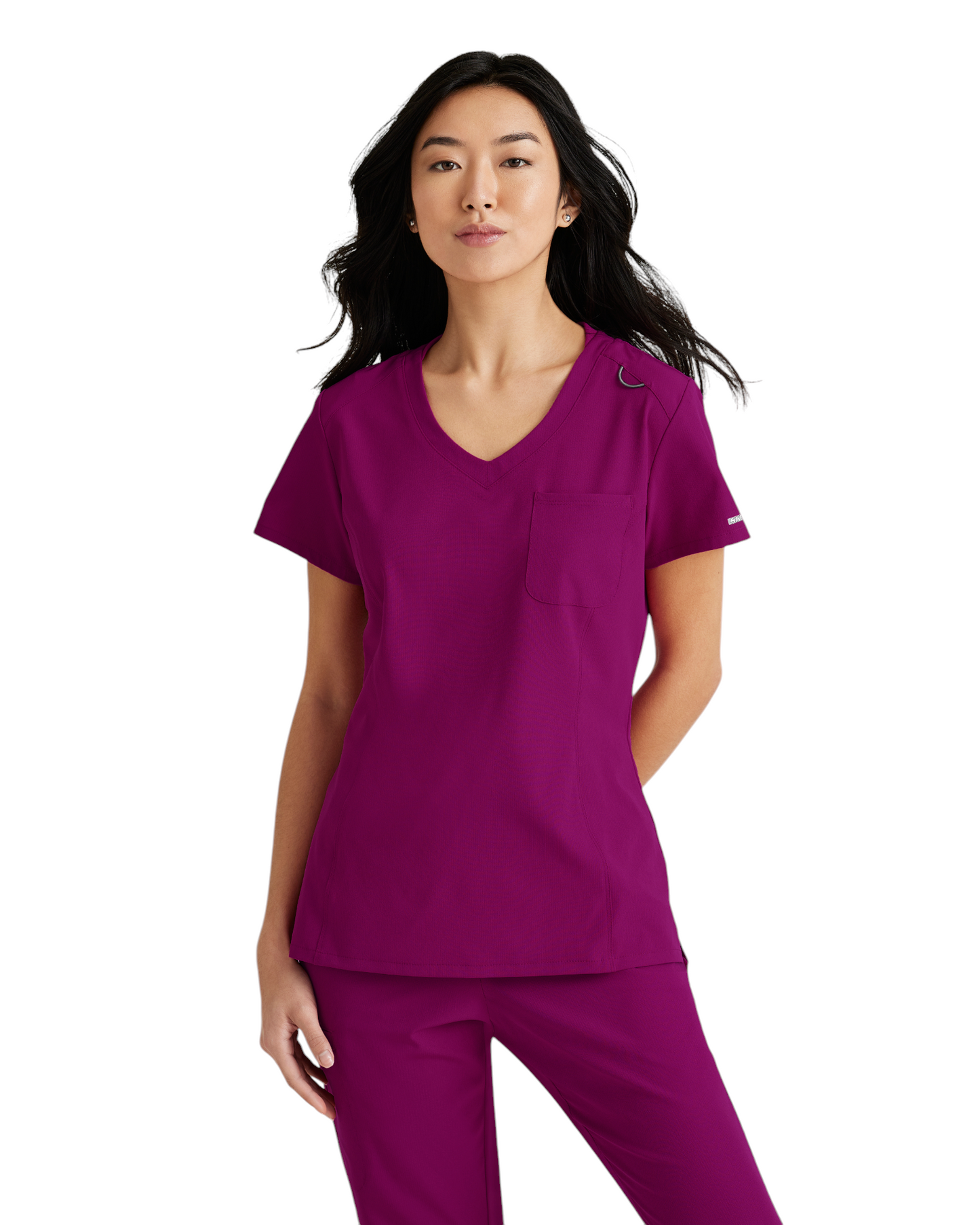Haut d'uniforme dame à une poche Dignity à rentrer dans le pantalon Skechers SKT147X (2XL &+)