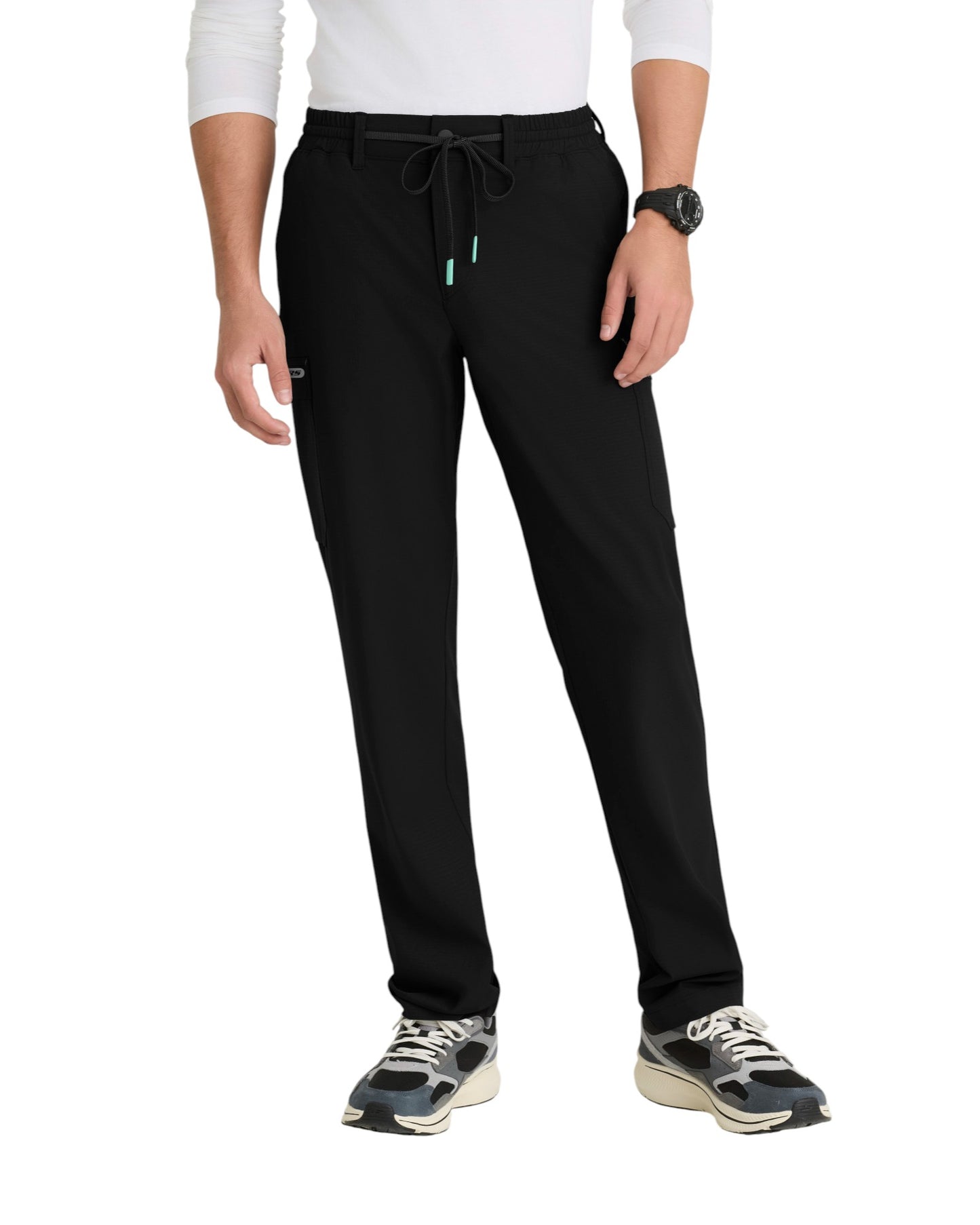 Men's medical pants with 6 pockets and elastic waistband Skechers SKP708