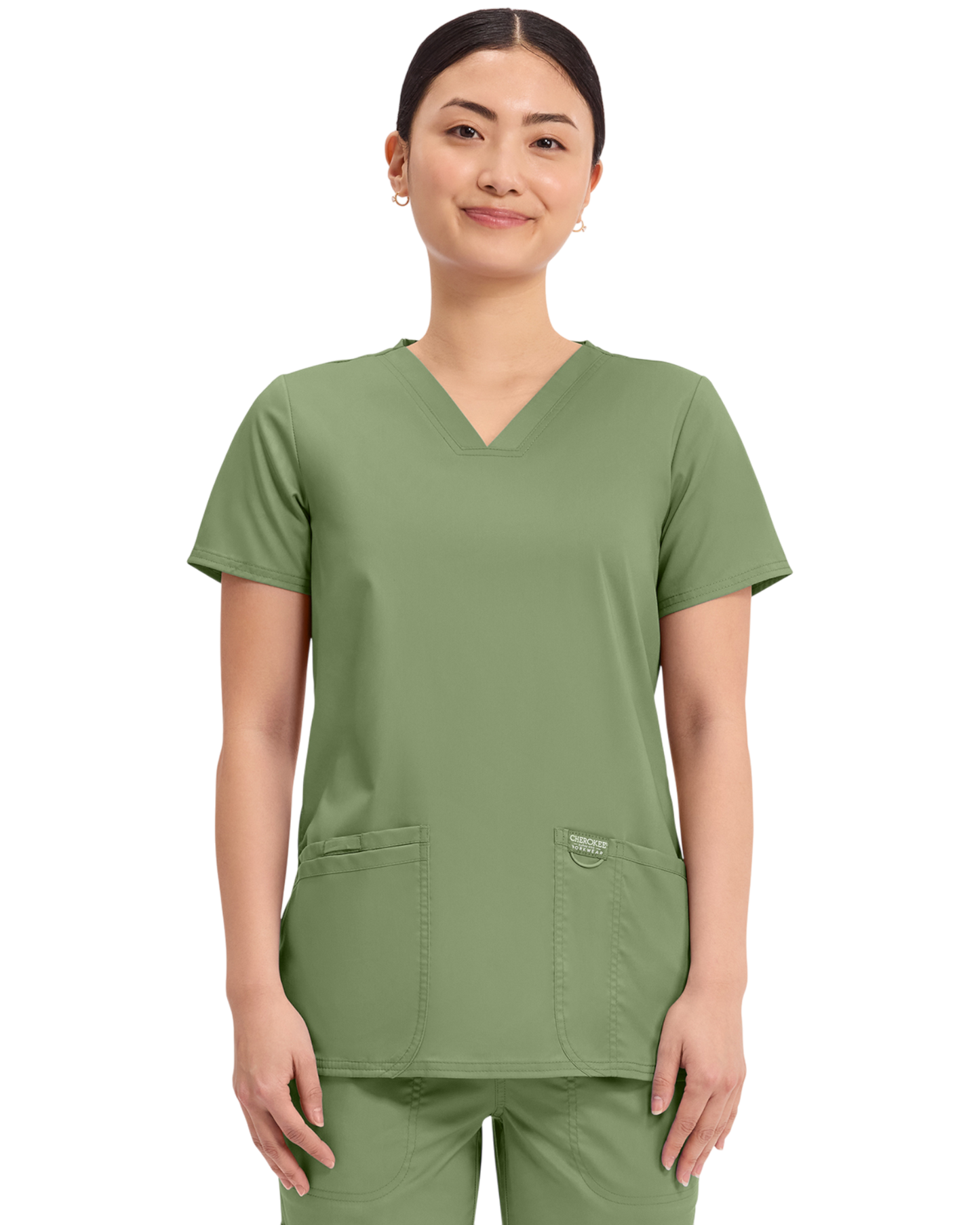 V-neck top #WW620 Cherokee Revolution