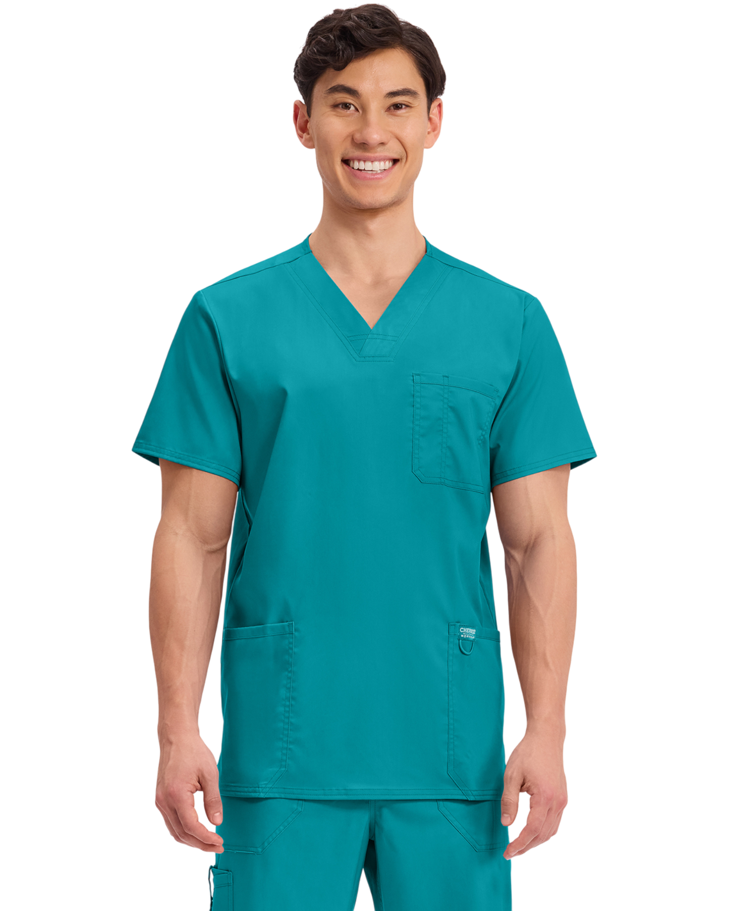 Men's v-neck top #WW670 Cherokee Revolution