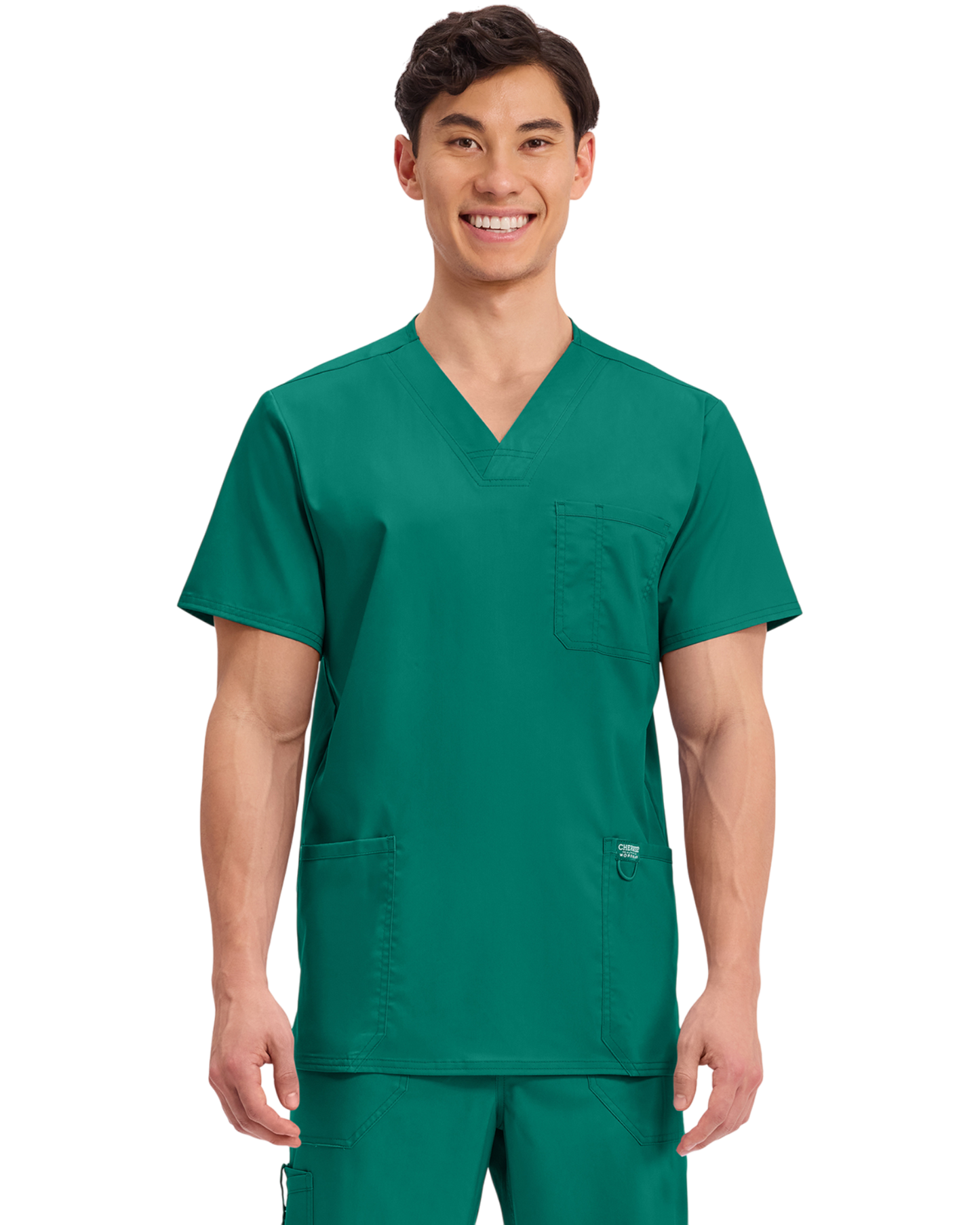 Men's tuckable v-neck top #WW690 Cherokee Revolution