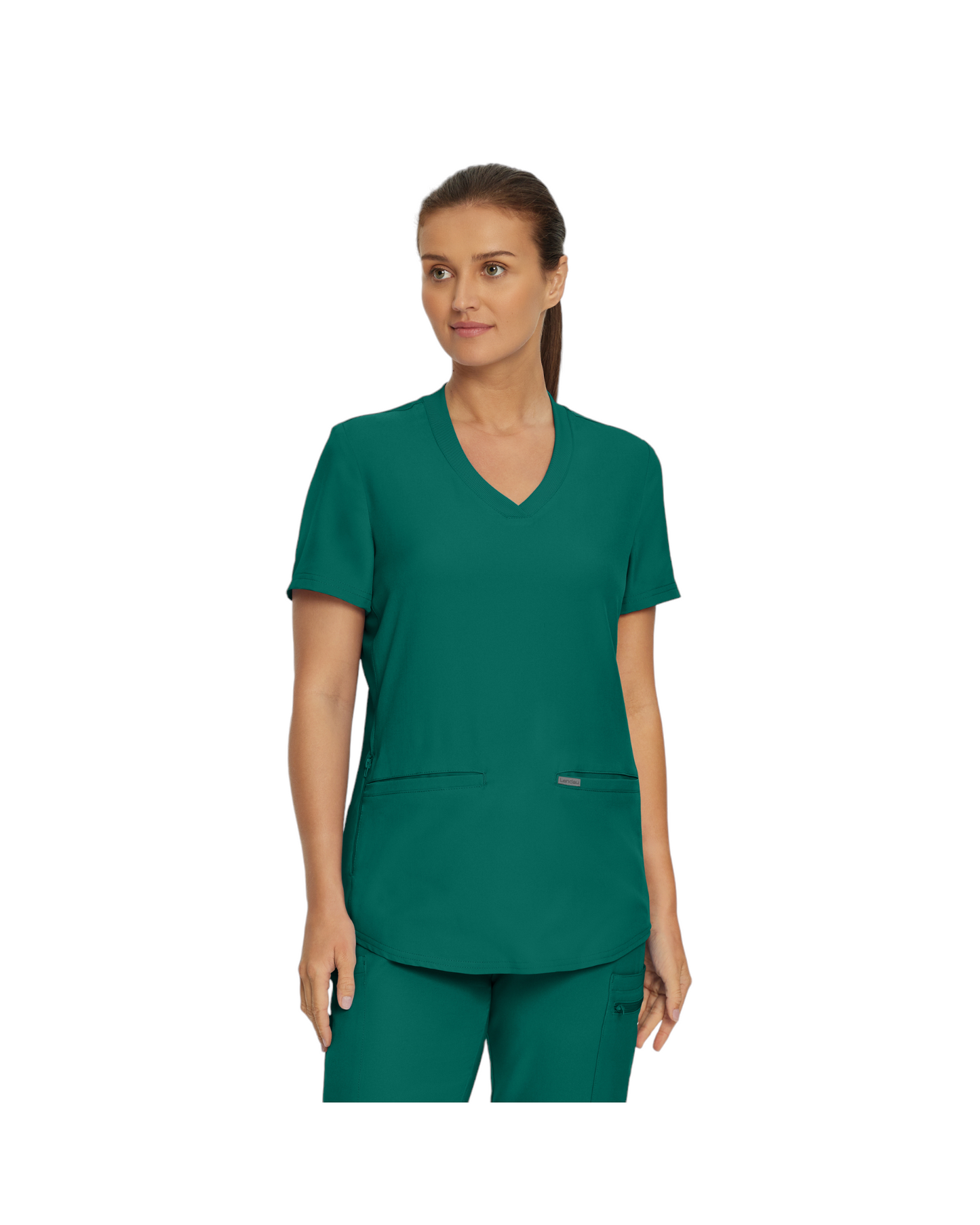 Landau Forward Women's 3-Pocket V-Neck Scrub Top #LT100