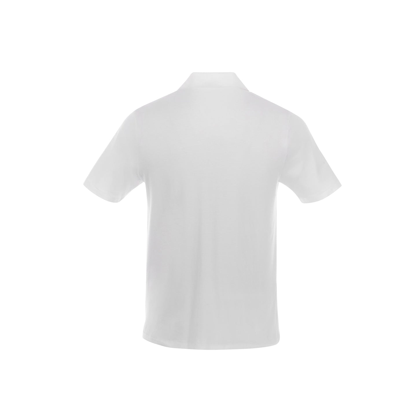 Polo de travail pour homme à manches courtes Uniformes Sélect #16224 blanc dos