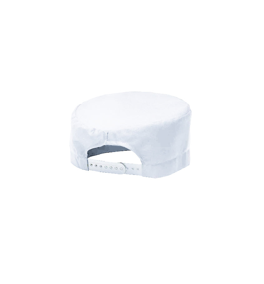 Calot de cuisine unisexe blanc