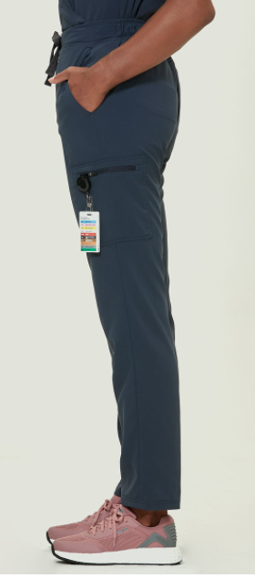 Pantalon de travail médical Chlorophylle #17557 eclipse côté