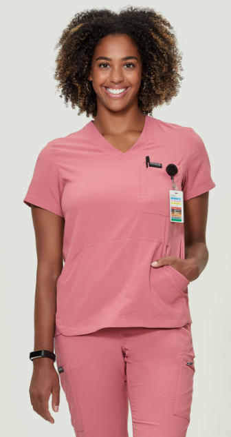 Haut d'uniforme médical pour femme Chlorophylle #17844 nostalgie