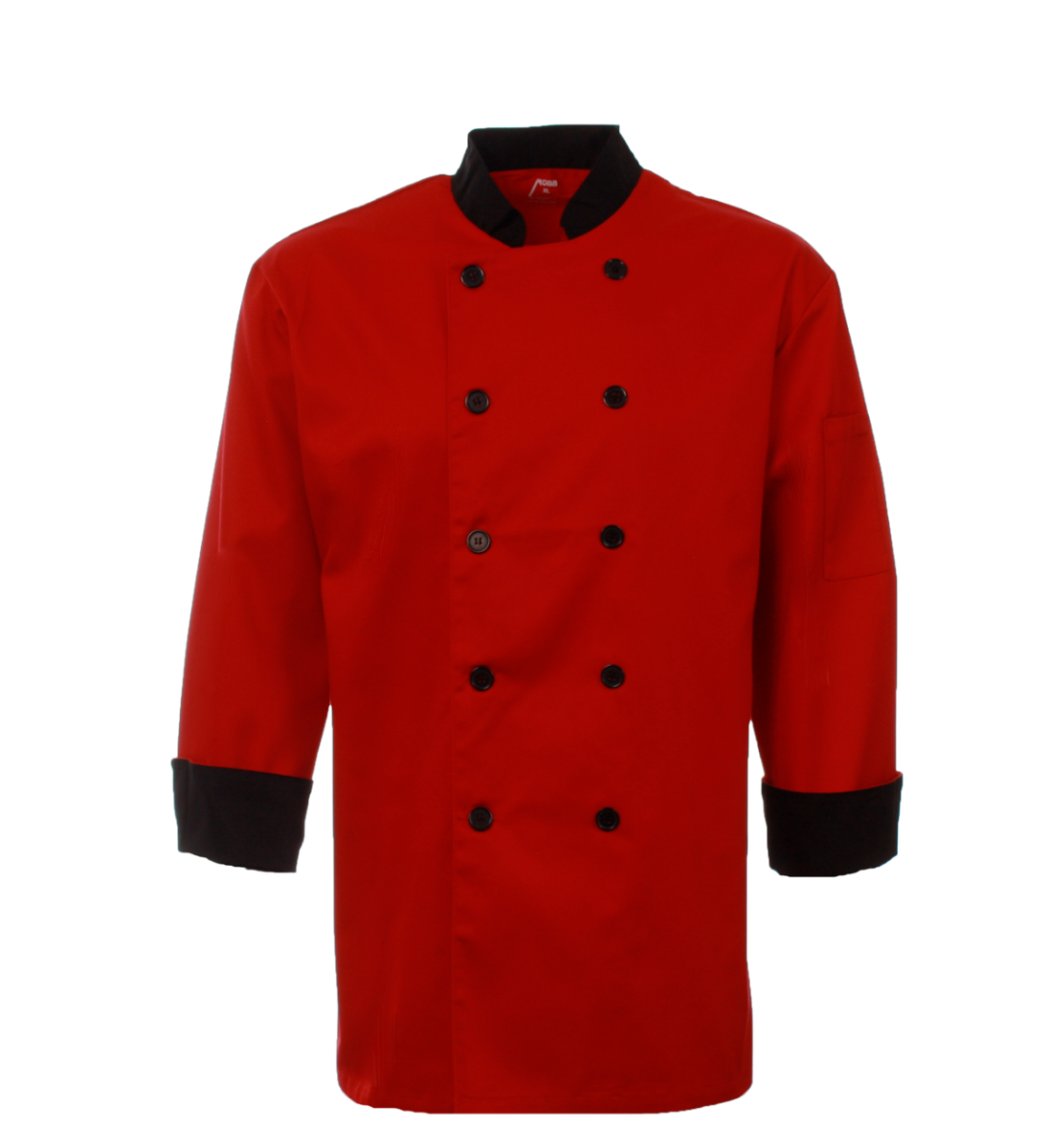 Veste de cuisinier classique MOBB #CC250 rouge