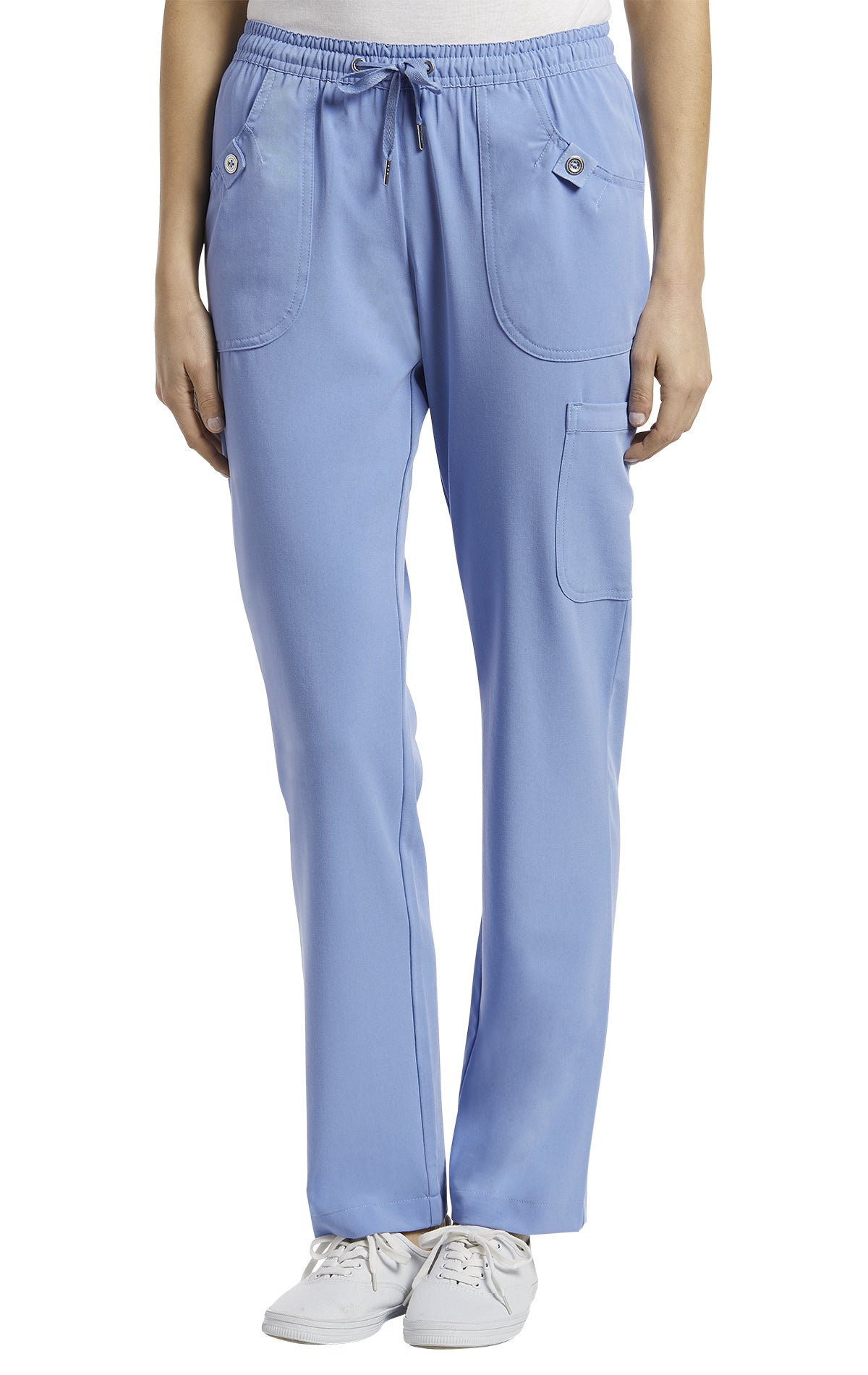 Pantalon de travail Marvella White Cross #309 ciel bleu