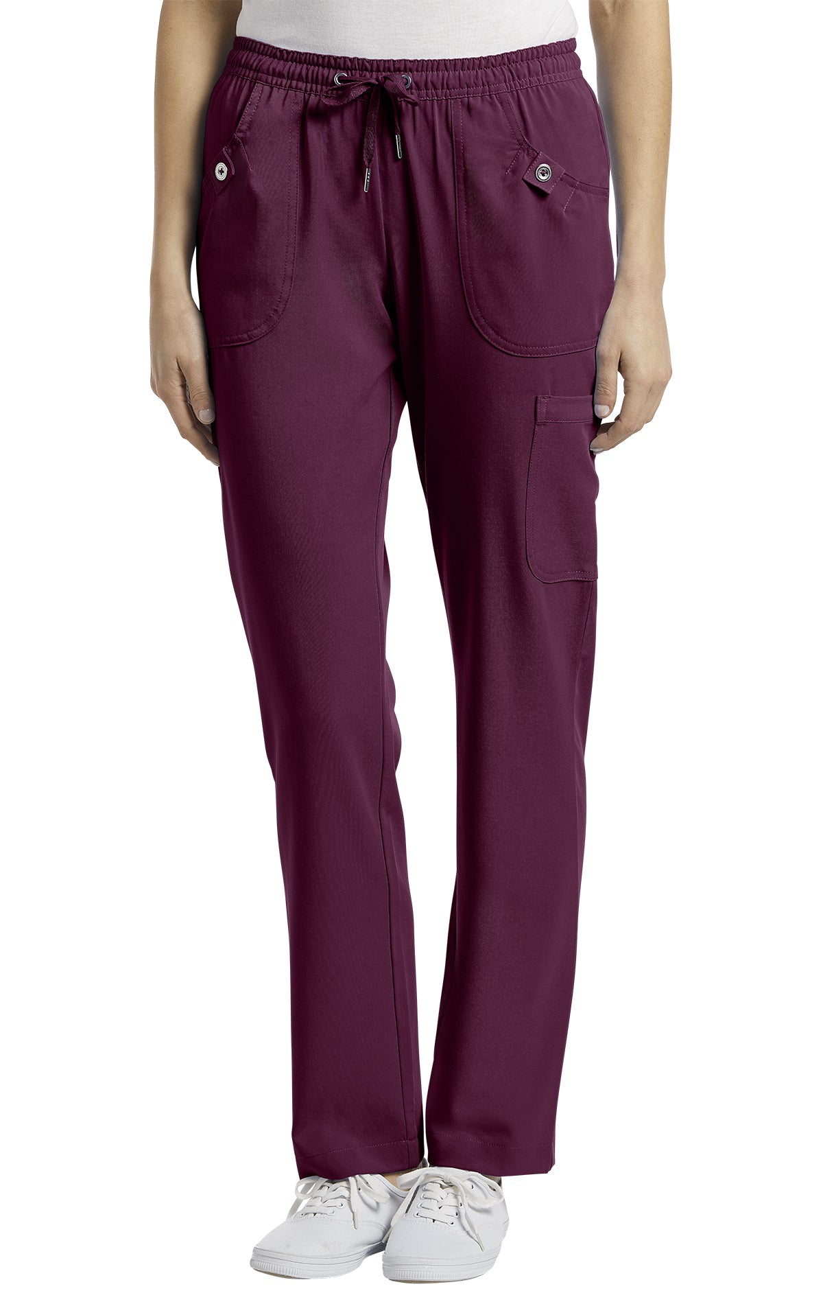 Pantalon de travail Marvella White Cross #309 bordeaux