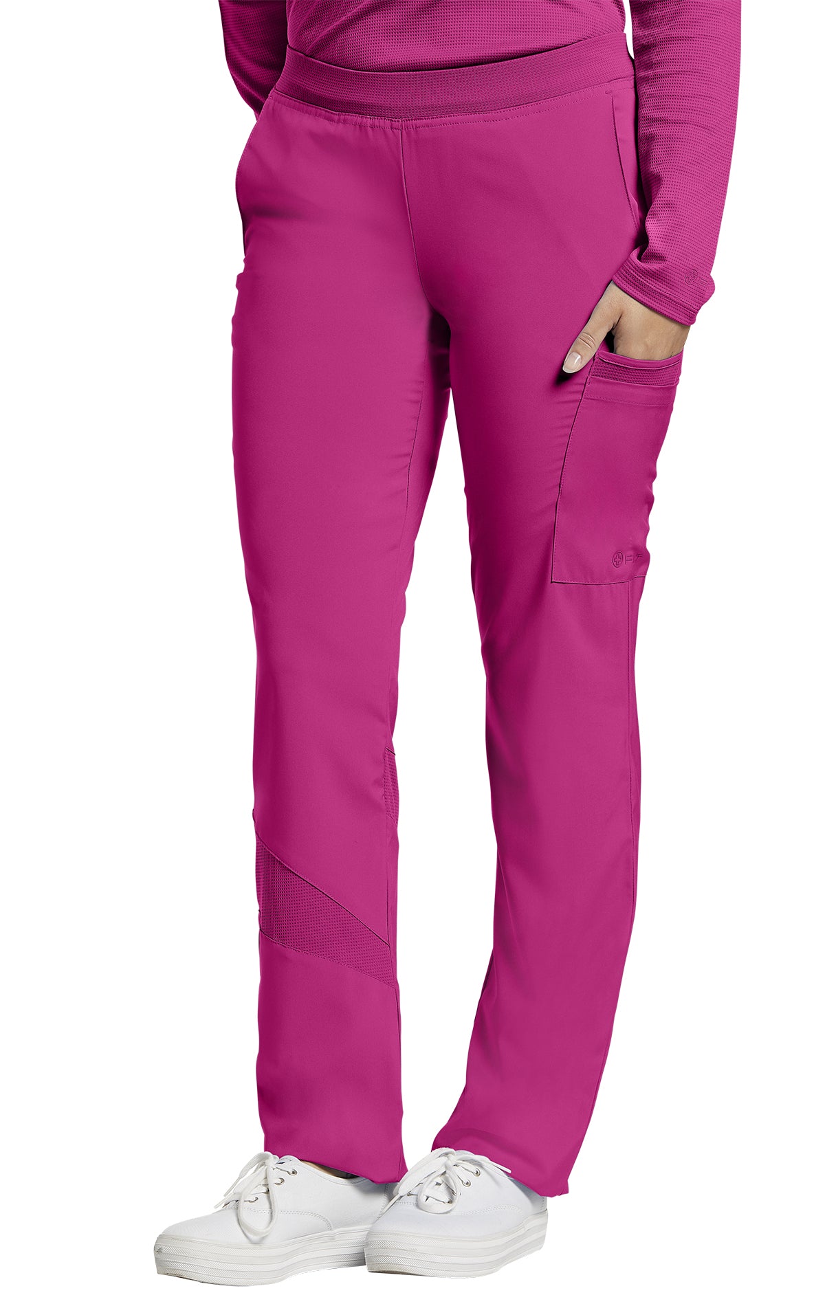 Pantalon de travail ajusté White Cross FIT #328 fuchsia